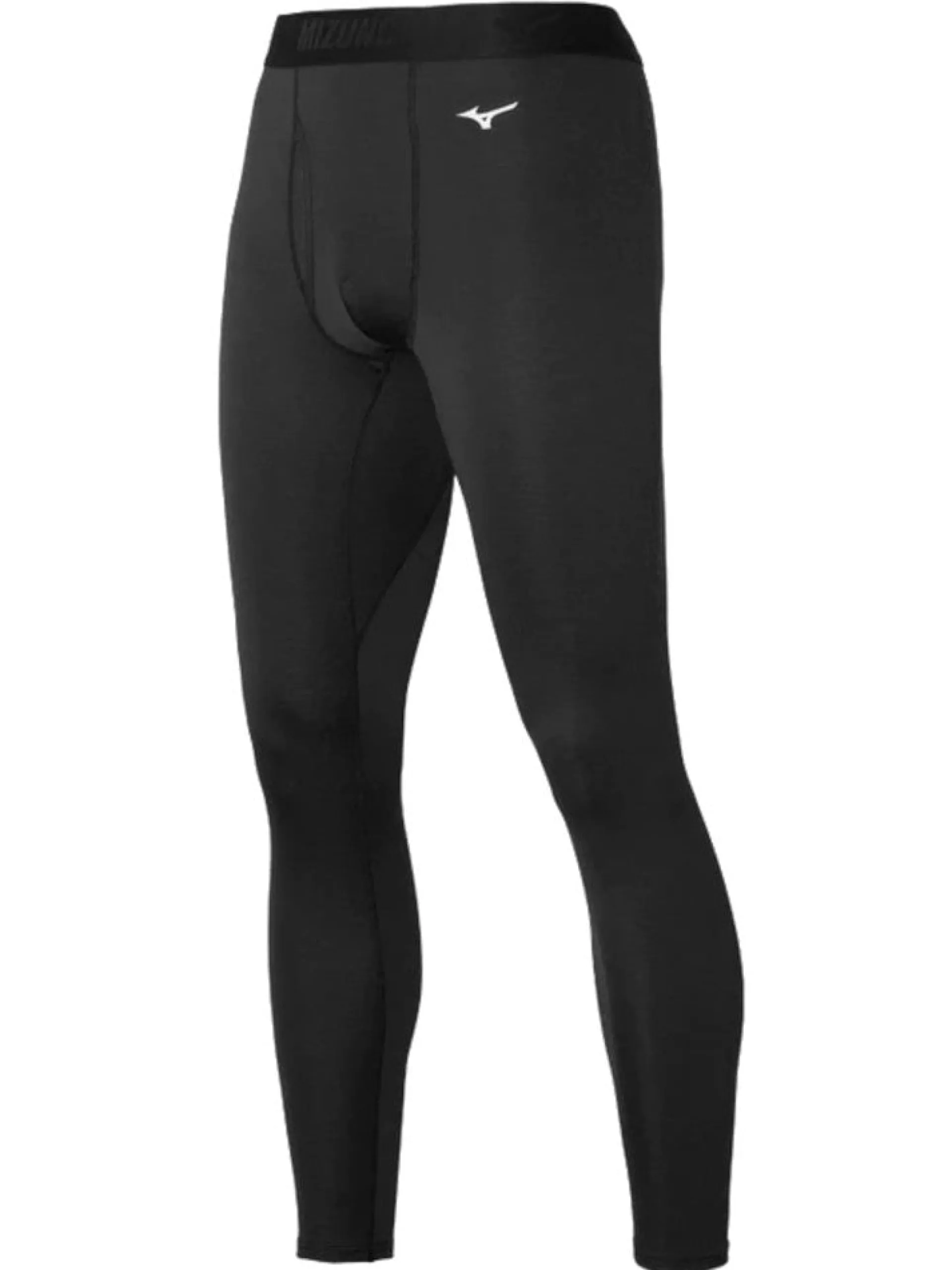 MIZUNO Abbigliamento*Pantaloni termici neri da uomo Mid Weight Long Tight A2GBA55