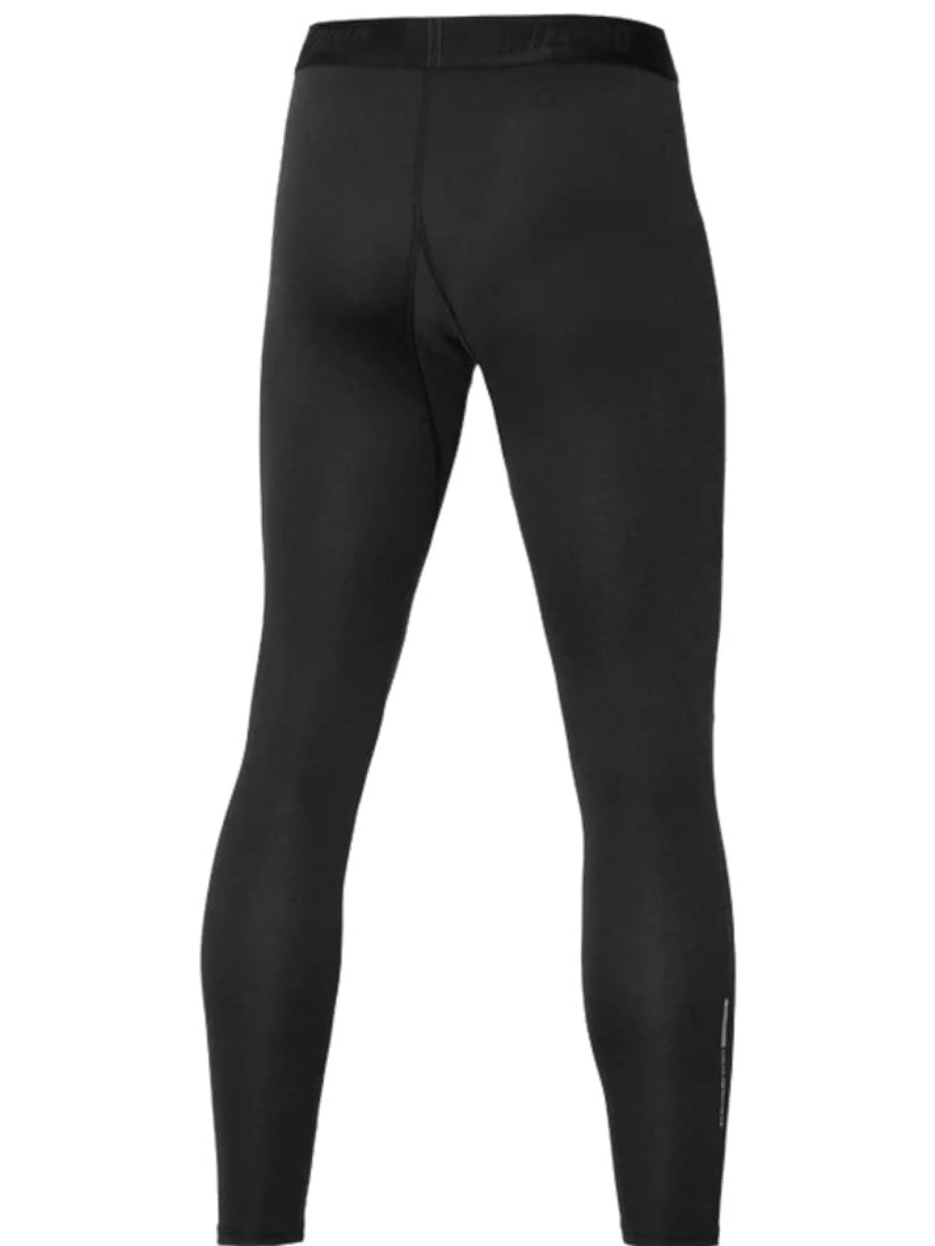 MIZUNO Abbigliamento*Pantaloni termici neri da uomo Mid Weight Long Tight A2GBA55