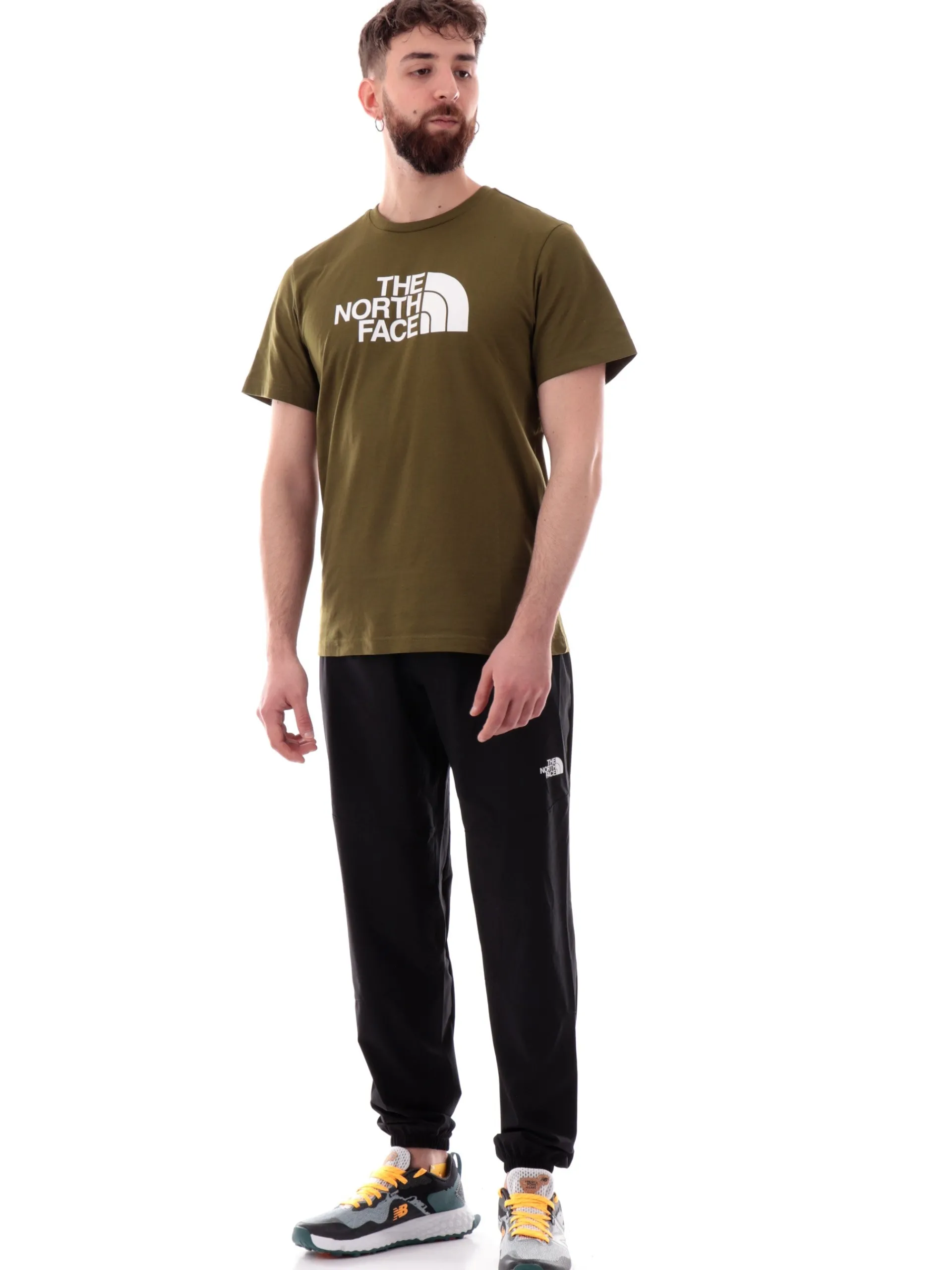 THE NORTH FACE Pantaloni*Pantaloni trekking neri da uomo Wind NF0A8BGN