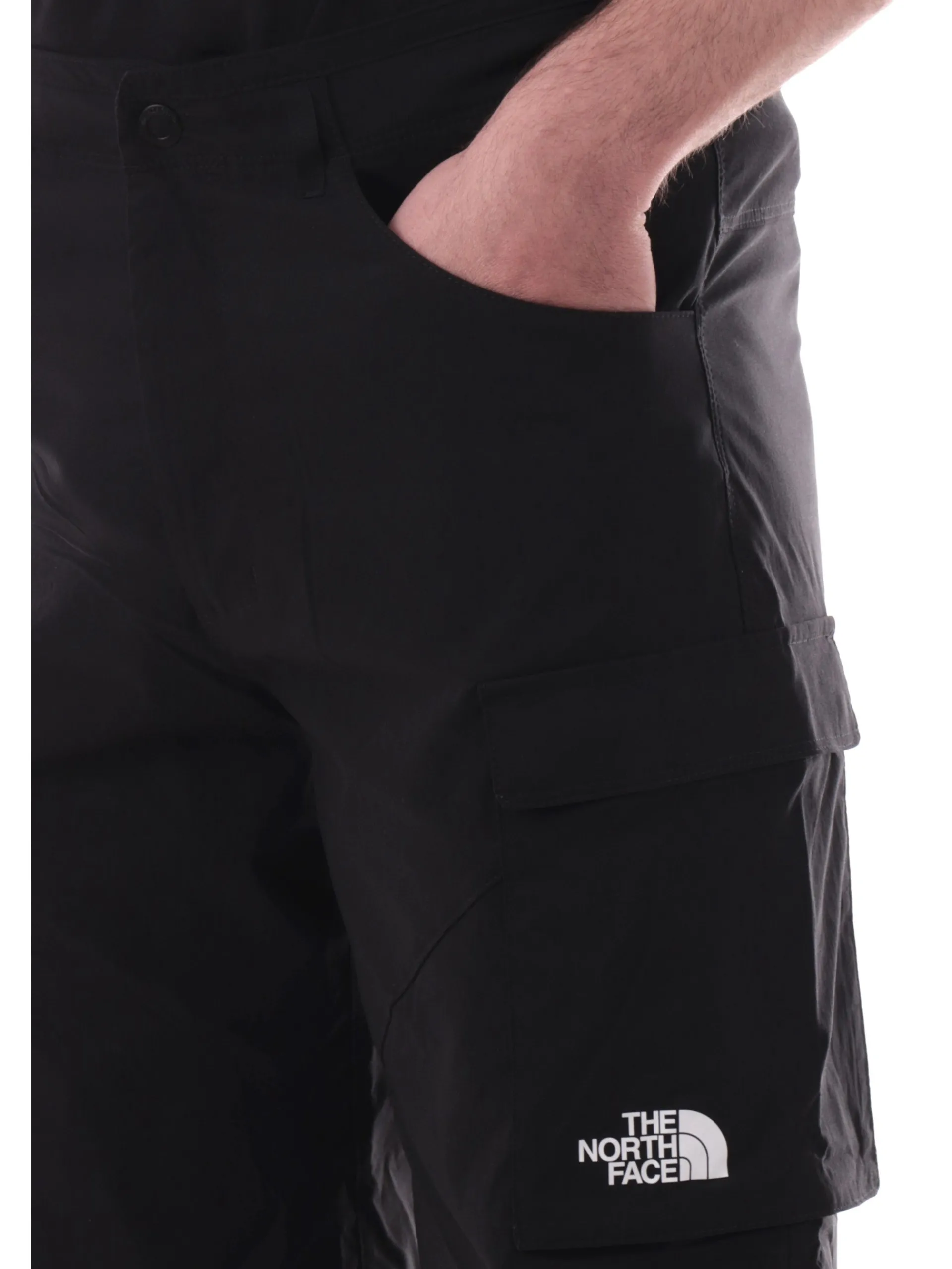 THE NORTH FACE Pantaloni*Pantaloni trekking cargo neri da uomo Exploration NF0A8BGF
