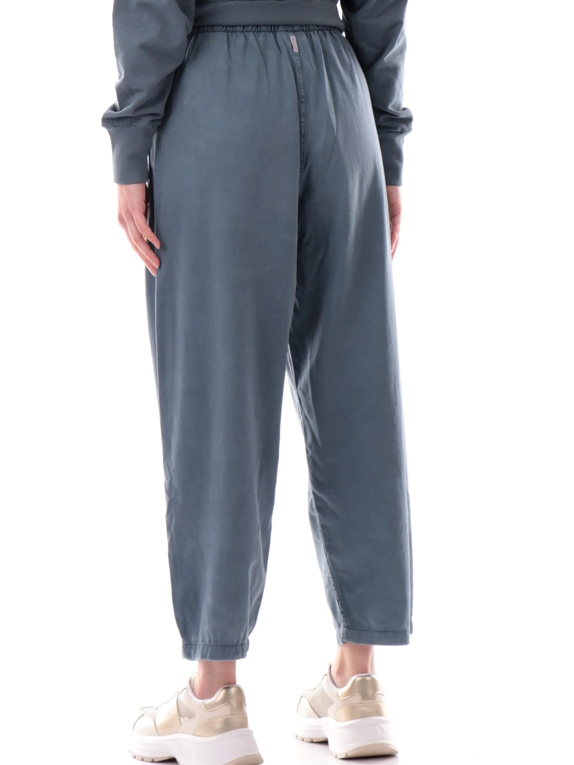 DEHA Pantaloni*Pantaloni tuta Balloon blu da donna vestibilità morbida D22376