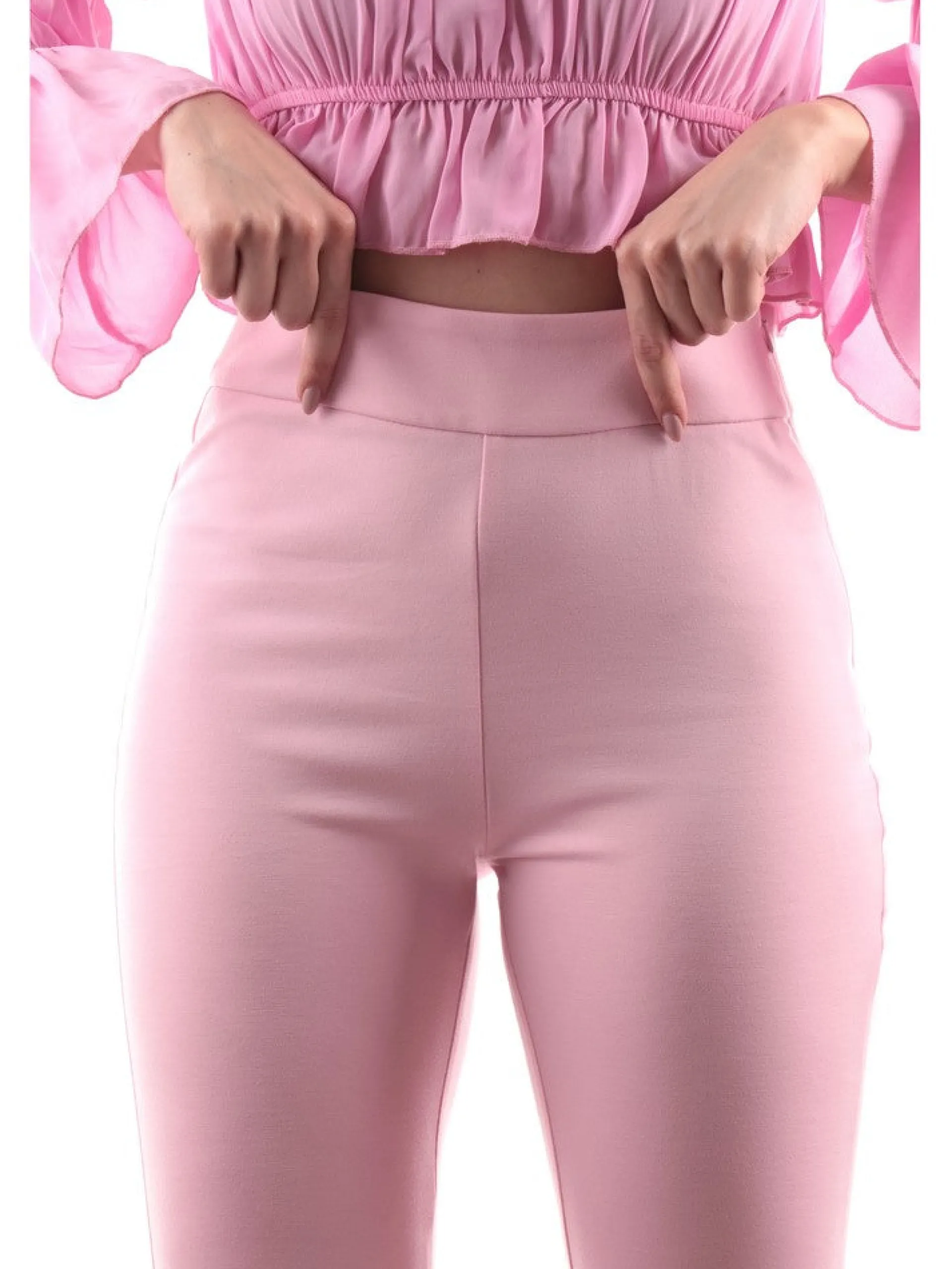 XT STUDIO Pantaloni*Pantaloni rosa da donna Bootcut SVA002W58001