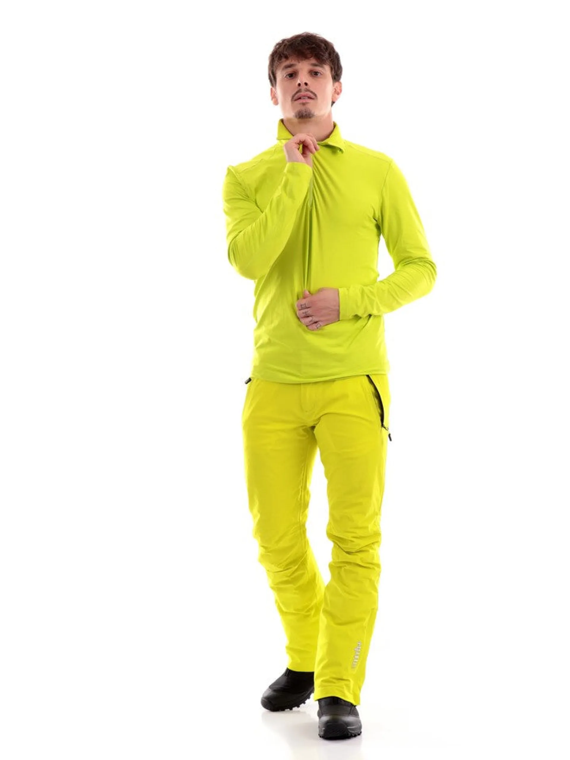 CMP Abbigliamento*Pile da neve giallo da uomo 30L1097