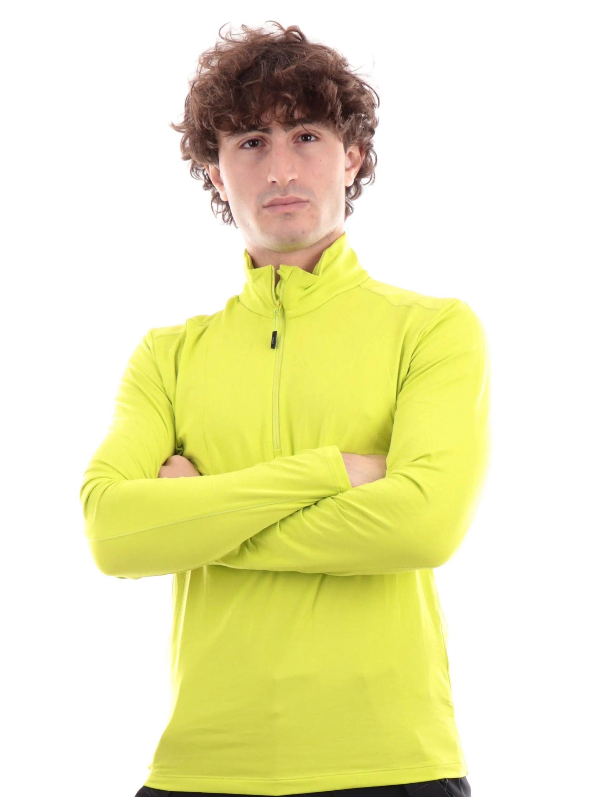 CMP Abbigliamento*Pile da neve giallo da uomo 30L1097