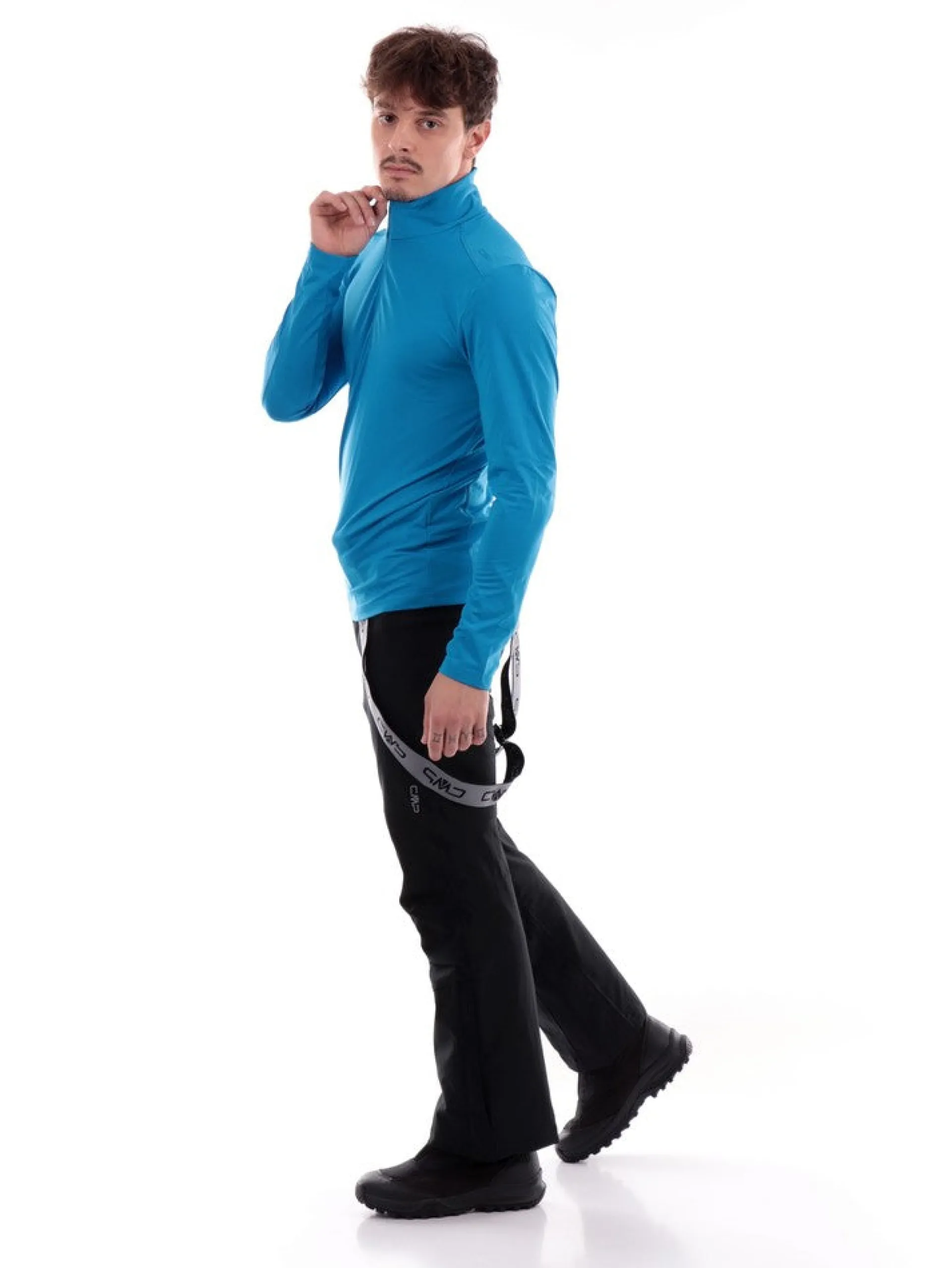 CMP Abbigliamento*Pile sci blu da uomo 30L1097