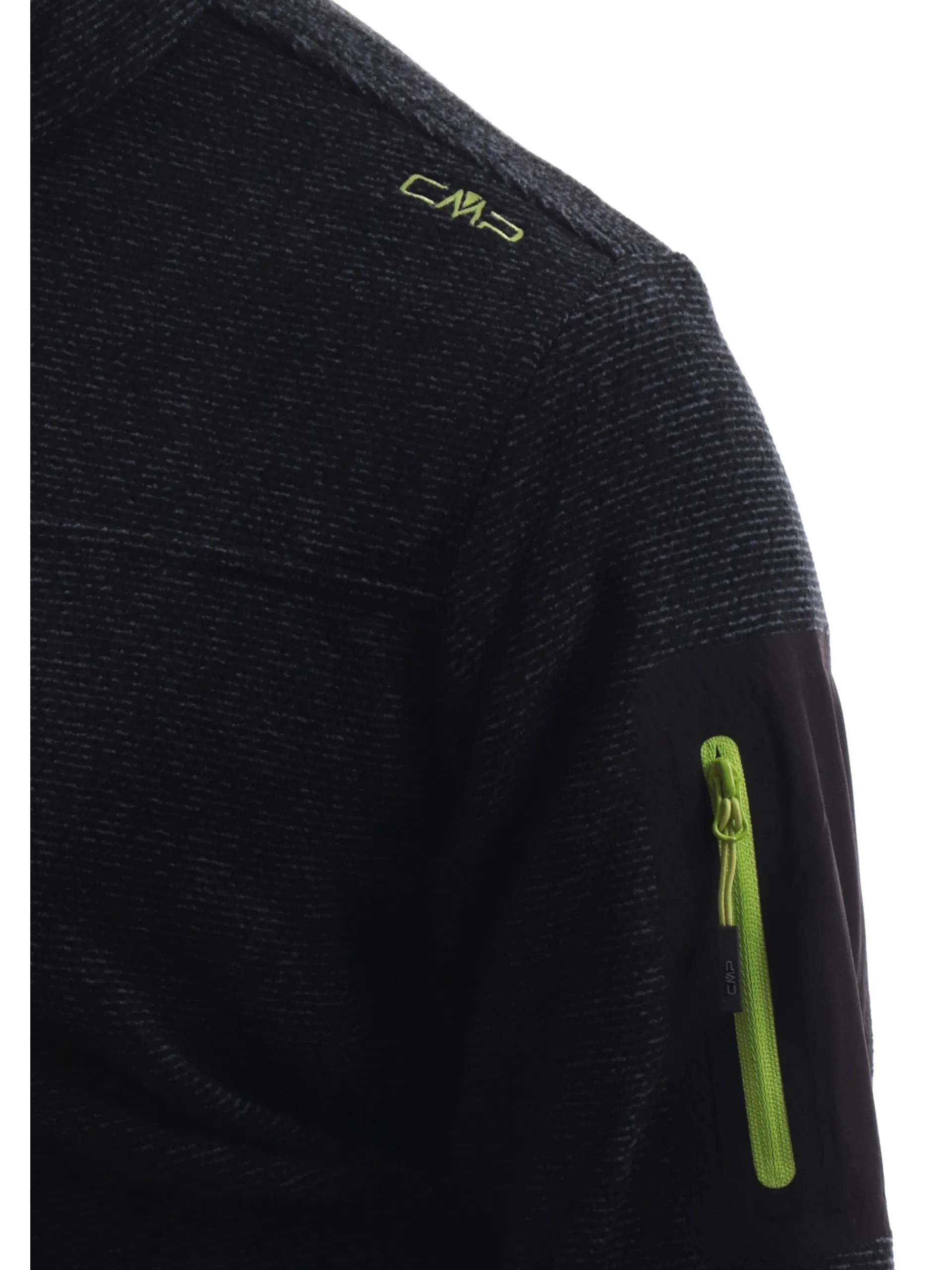 CMP Abbigliamento*Pile sci grigio da uomo melange 38H2237