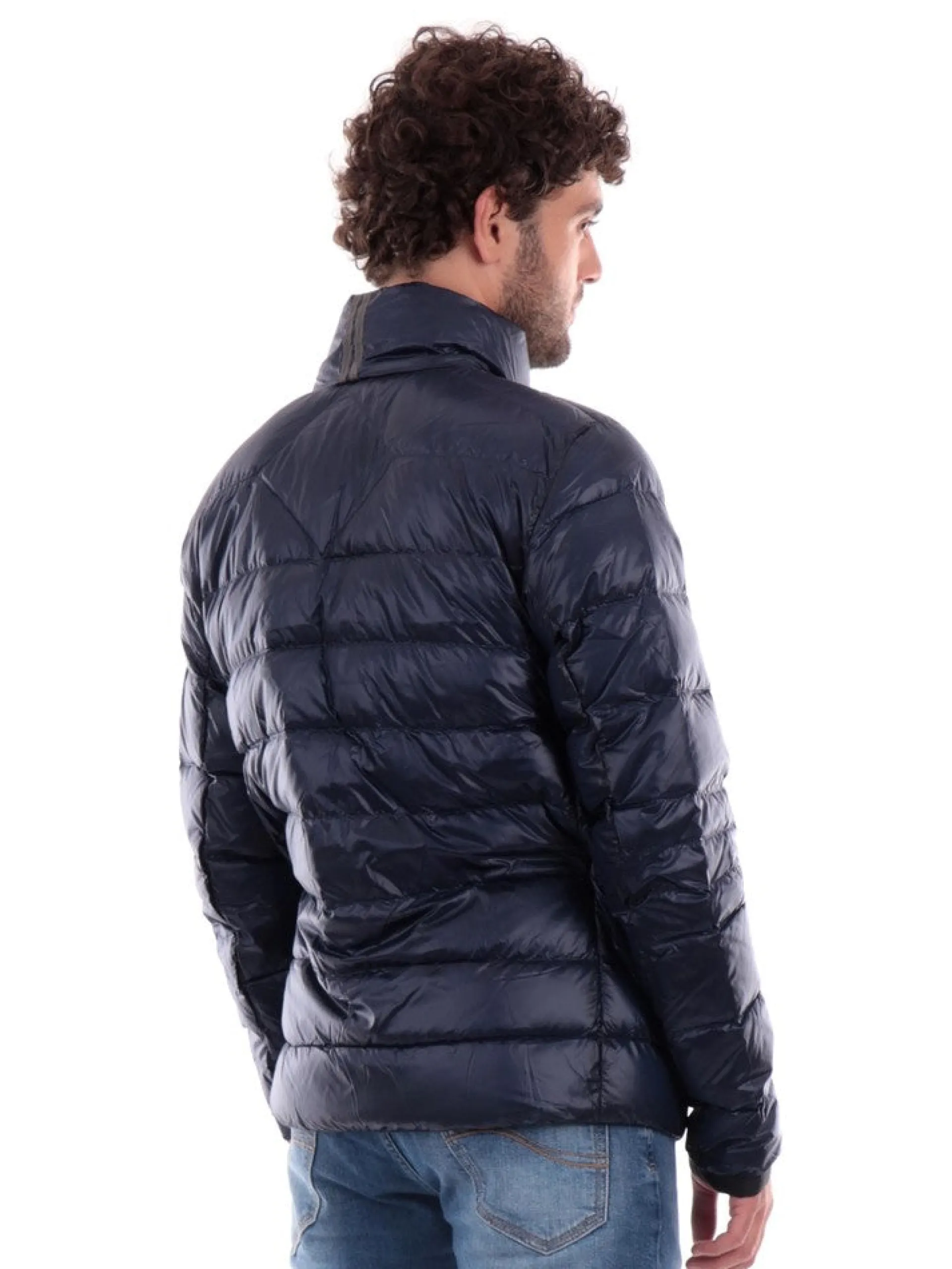 CANADA GOOSE Giubbini*Piumino Blu da Uomo Crofton Jacket 2228M63