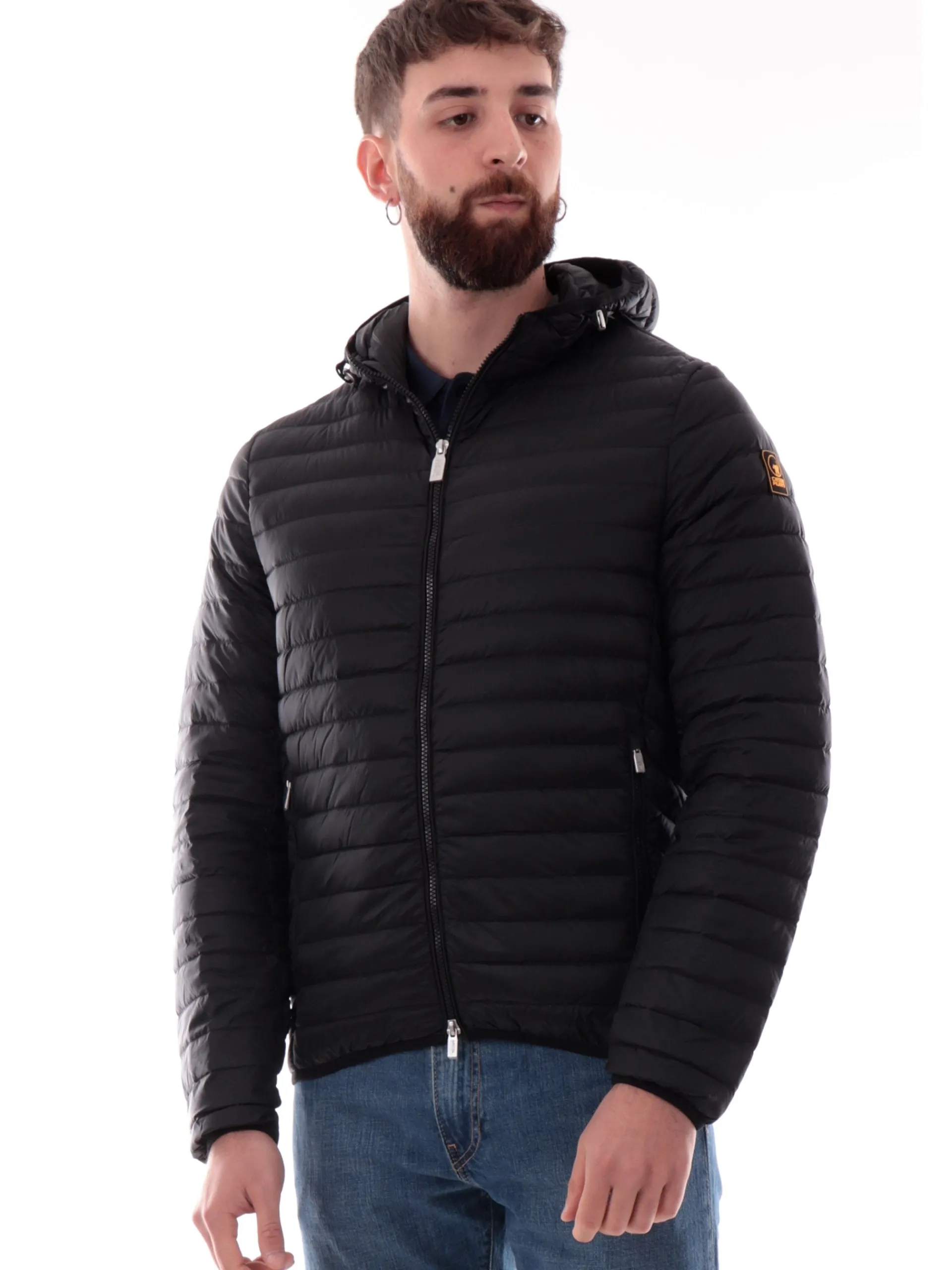 CIESSE Giubbini*Piumino nero da uomo Larry 3.0 cento grammi MJ00126N0210D 206