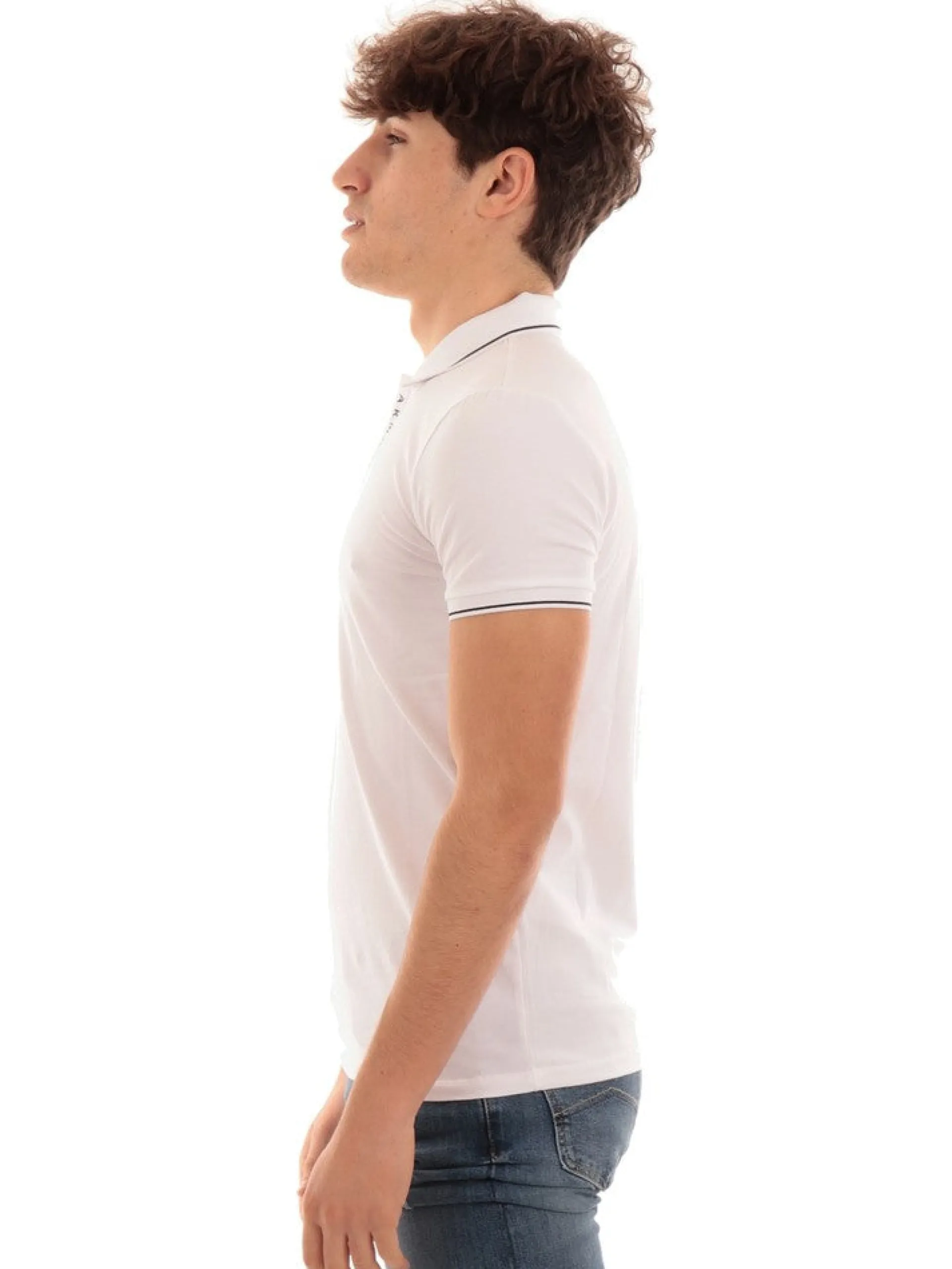 ARMANI EXCHANGE Polo*Polo bianca da uomo 8NZF71ZJH2Z
