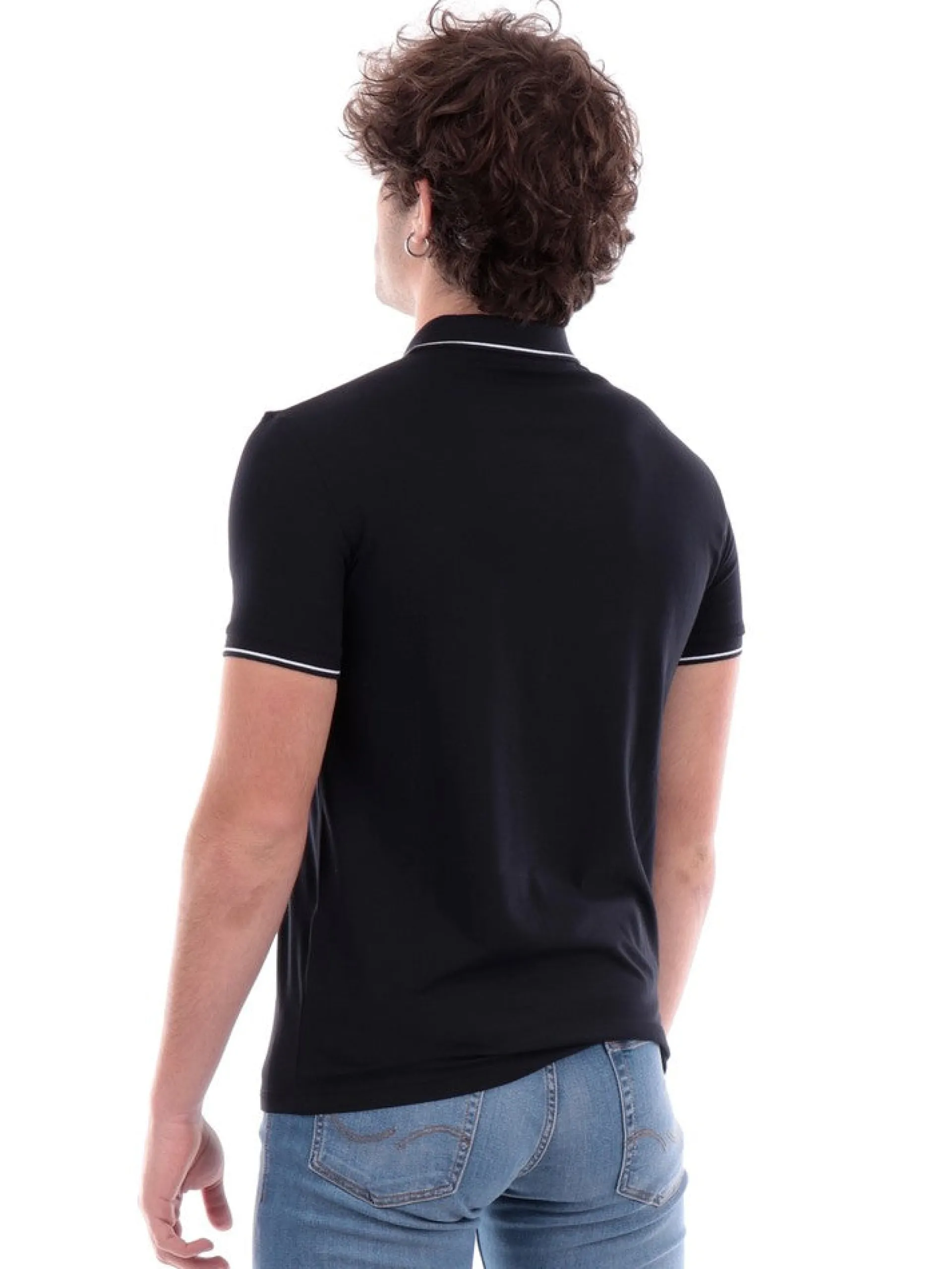 ARMANI EXCHANGE Polo*Polo blu da uomo 8NZF71ZJH2Z