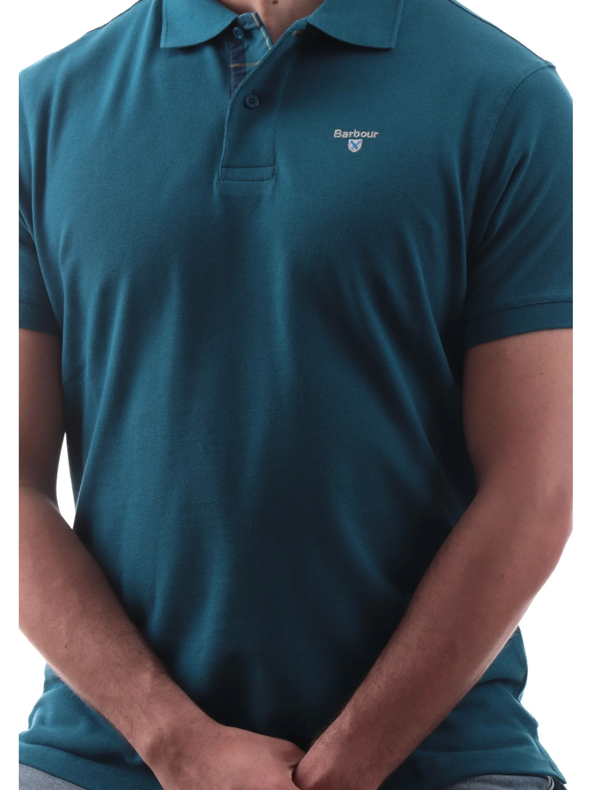 BARBOUR Polo*Polo azzurra da uomo MML0012