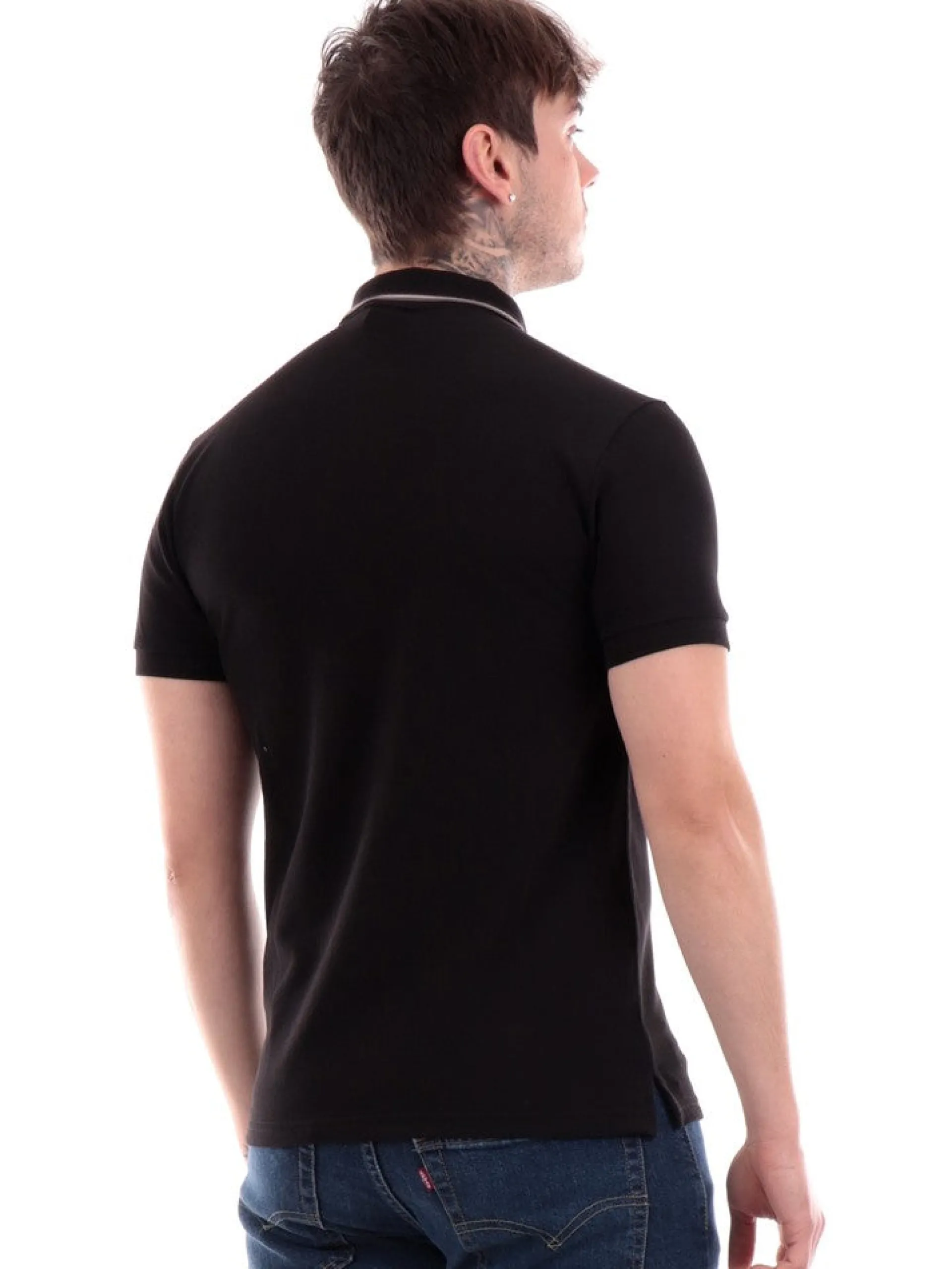 COLMAR Polo*Polo Nera da Uomo con logo 7663R7XH