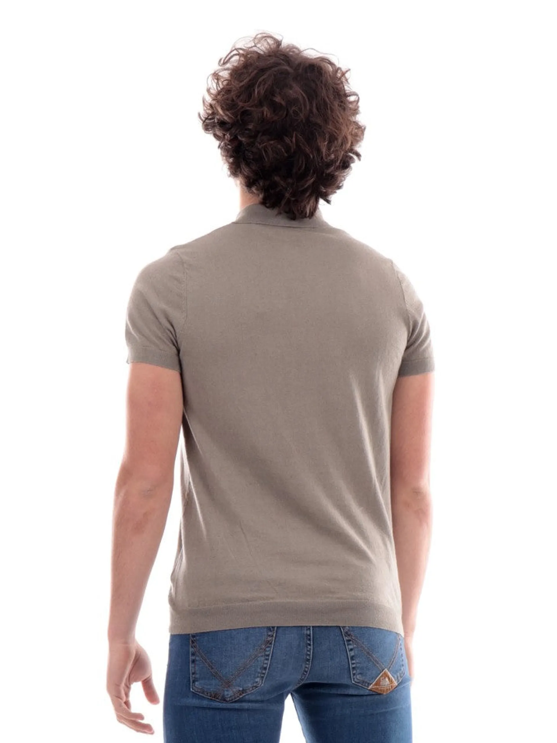 FIFTY FOUR Polo*Polo beige da uomo BUNTSTB63