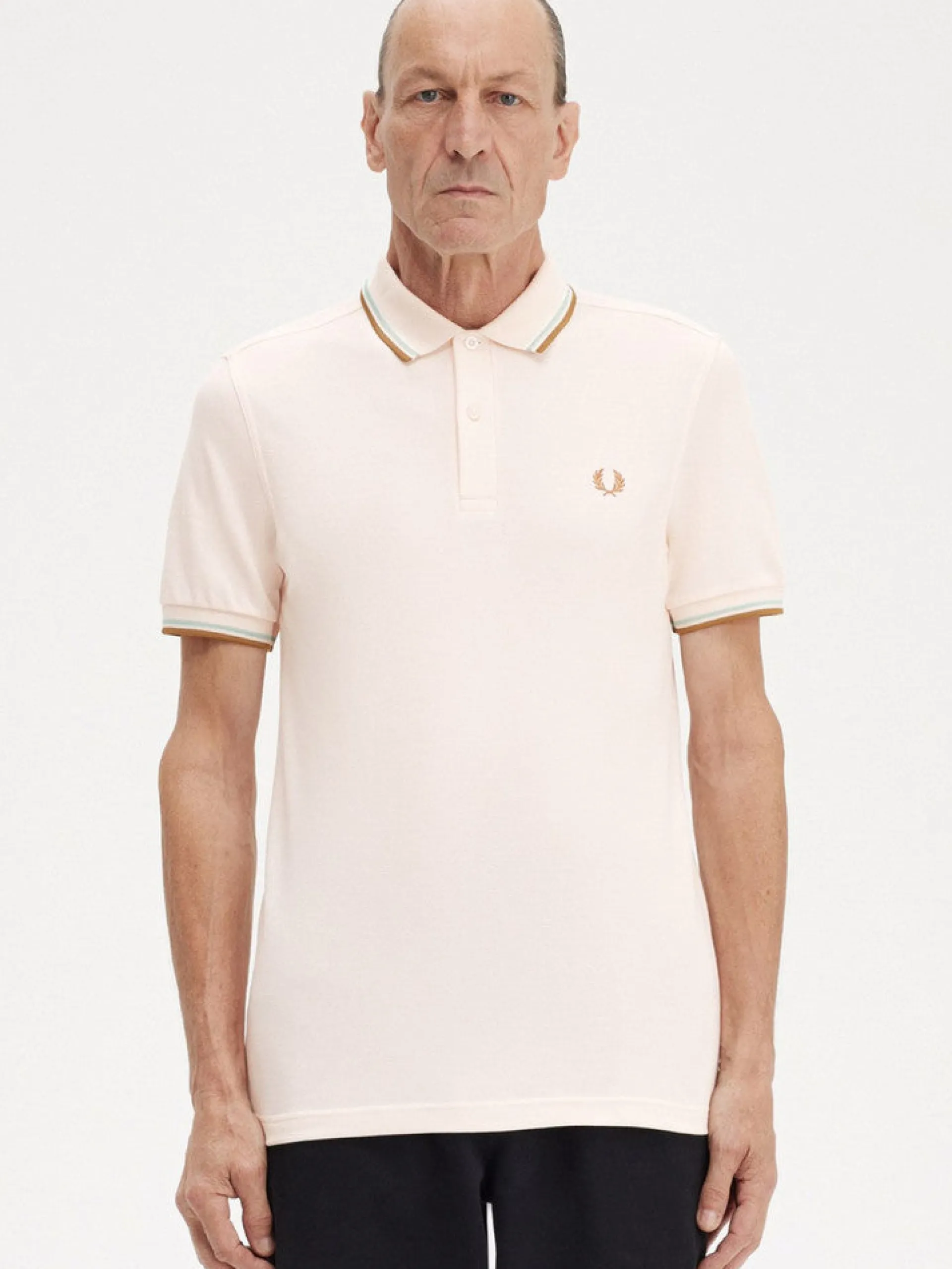 FRED PERRY Polo*Polo rosa da uomo maniche corte M3600