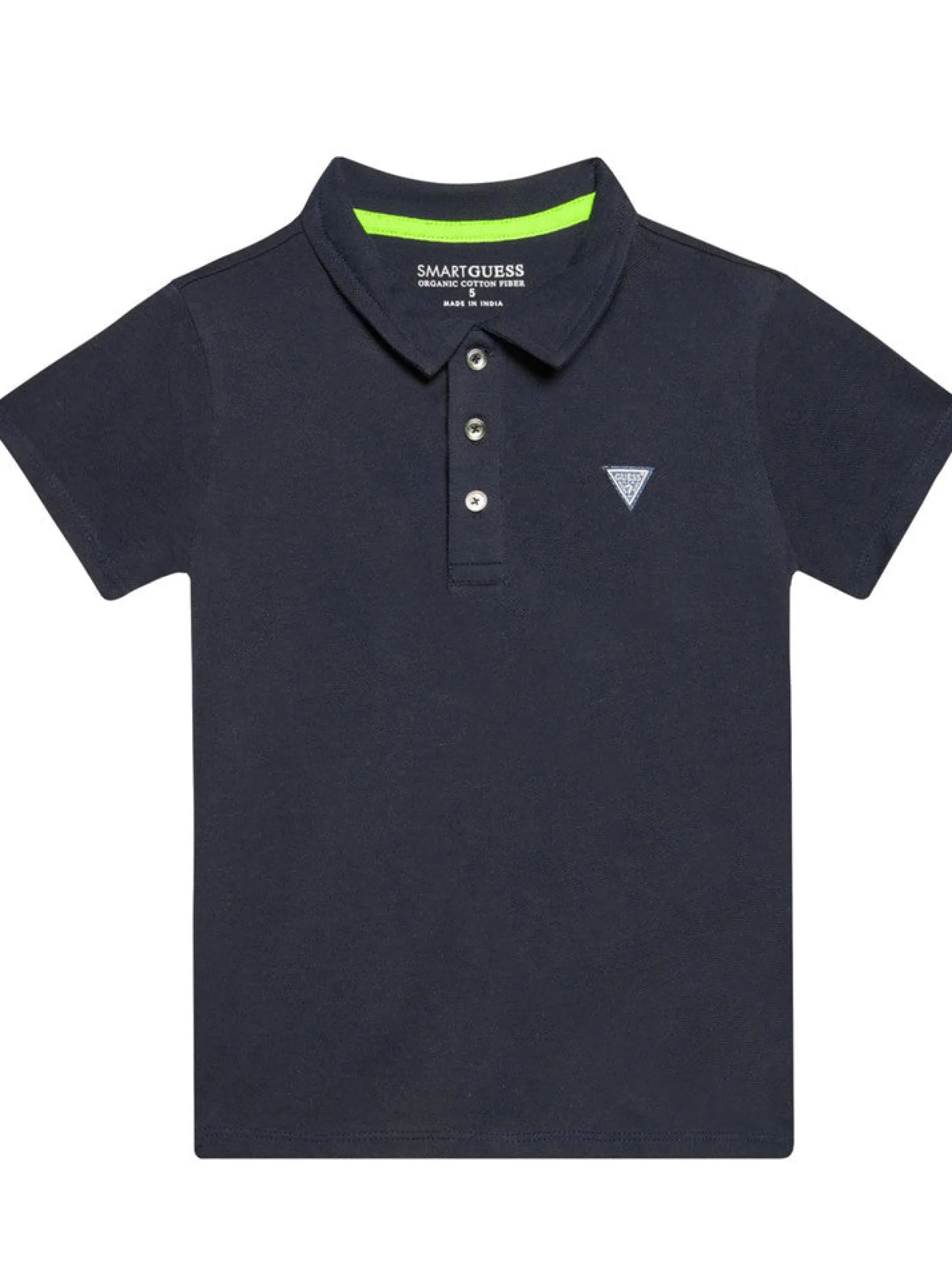 GUESS Polo*Polo Blu da bambino logo ricamato N2GP03KAPY0