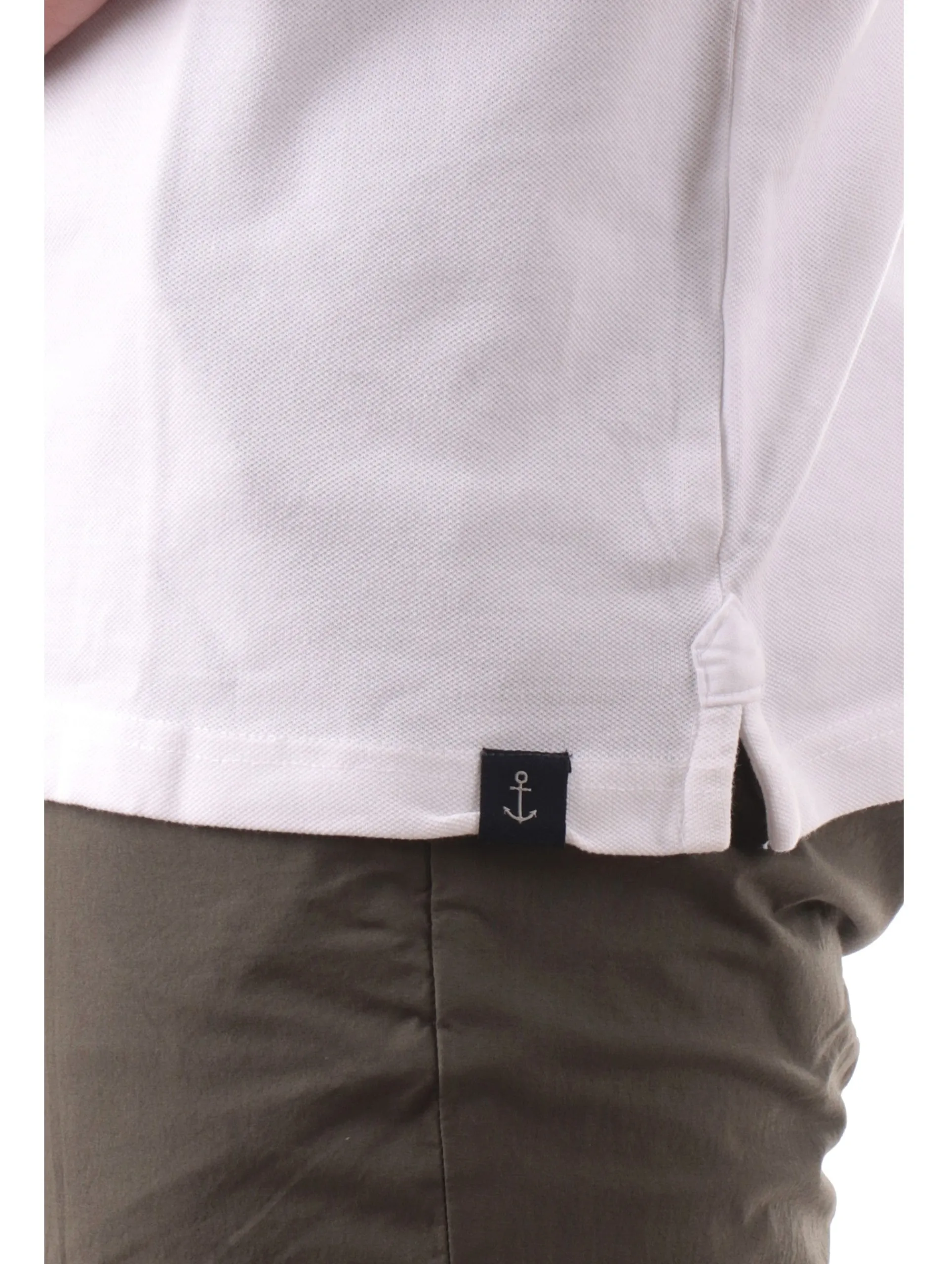 IMPURE Polo*Polo bianca da uomo in cotone PETER