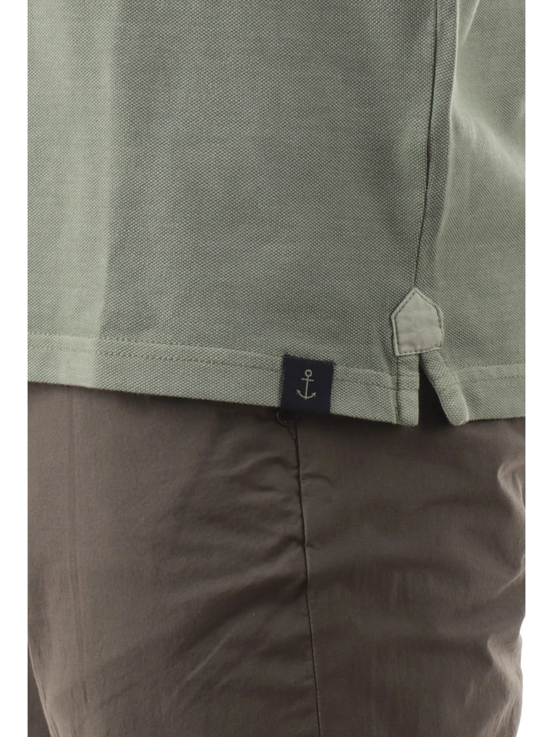 IMPURE Polo*Polo verde da uomo in cotone PETER