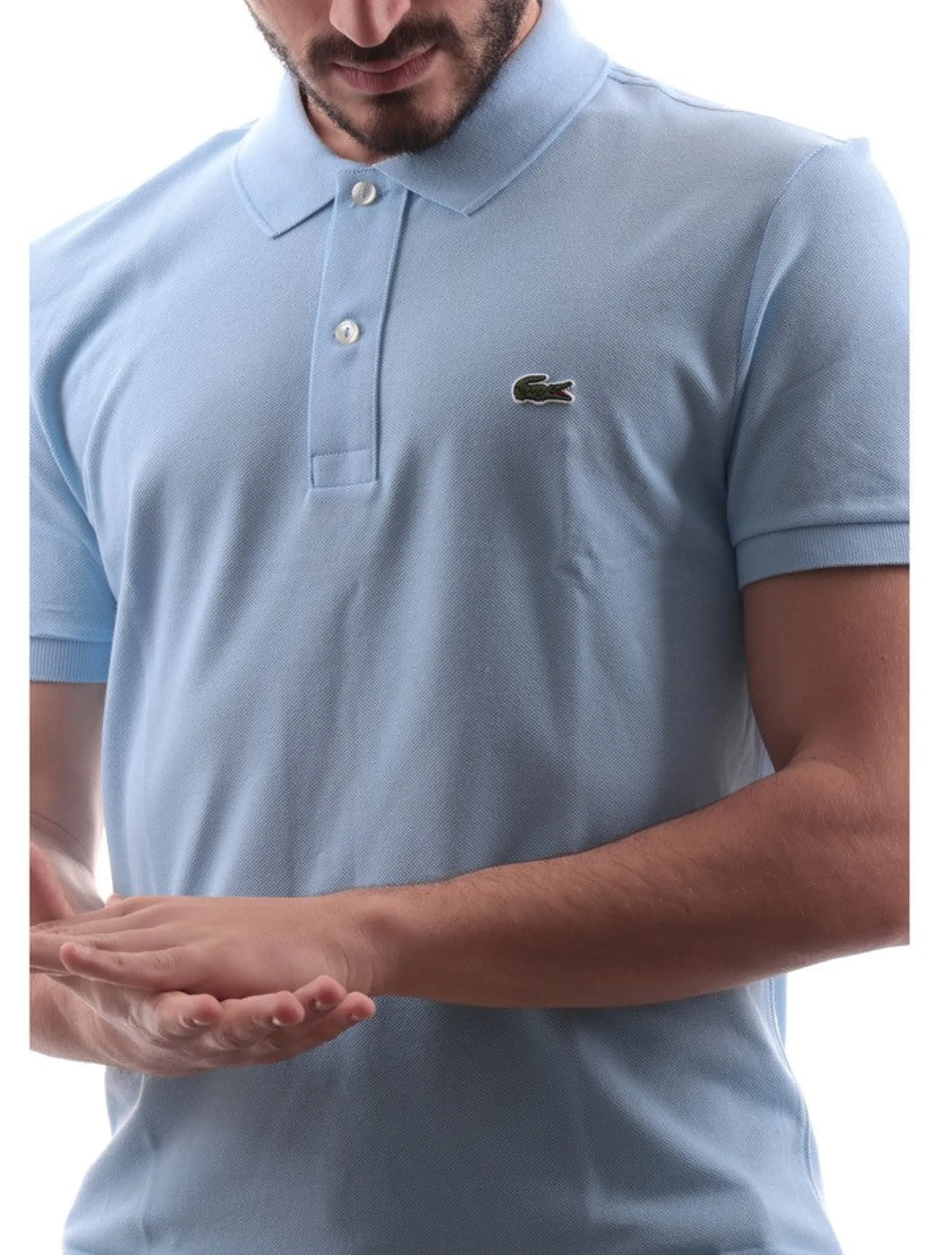LACOSTE Polo*Polo azzurra da uomo PH4012