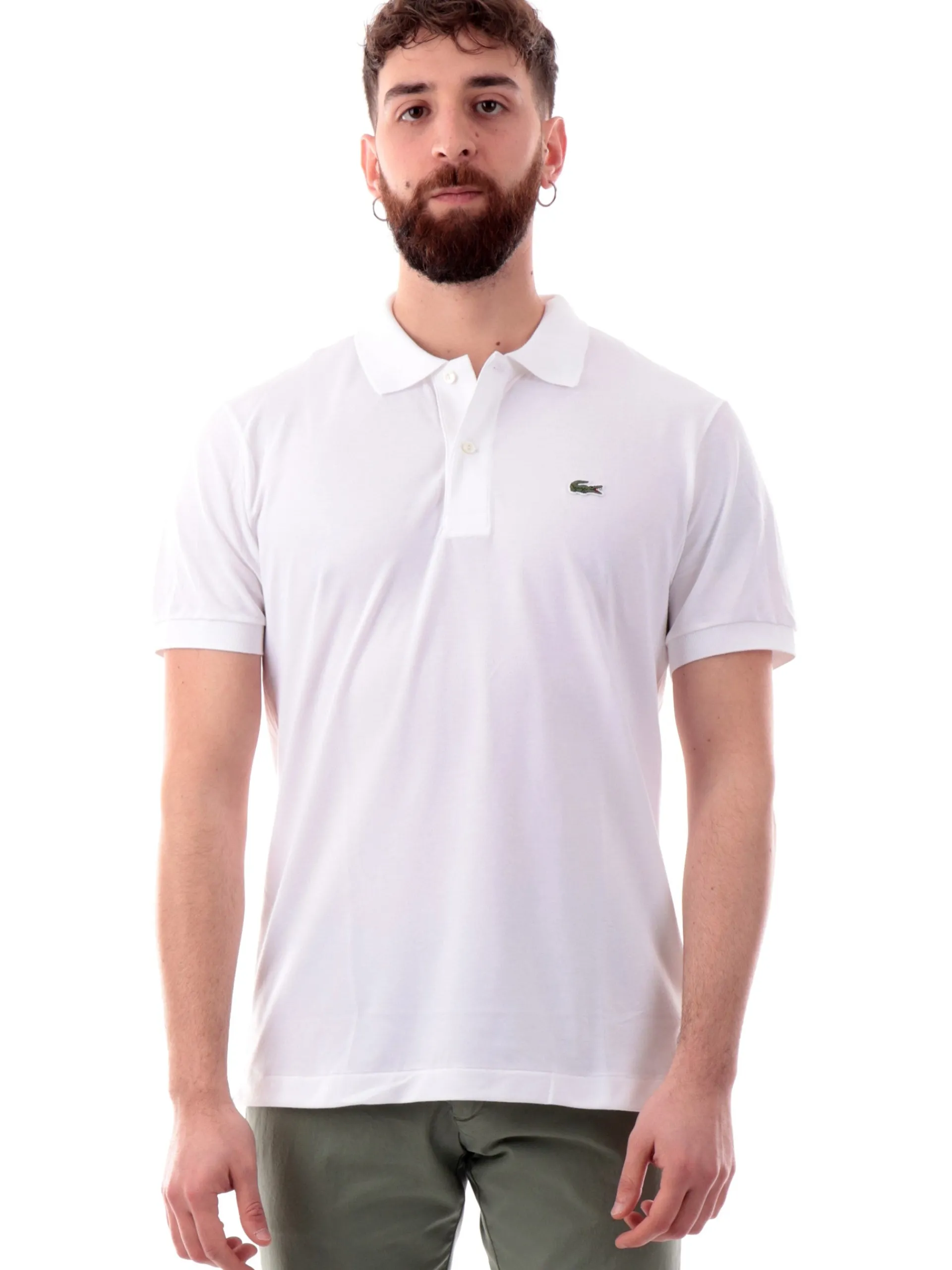 LACOSTE Polo*Polo bianca maniche corte da uomo PH9851