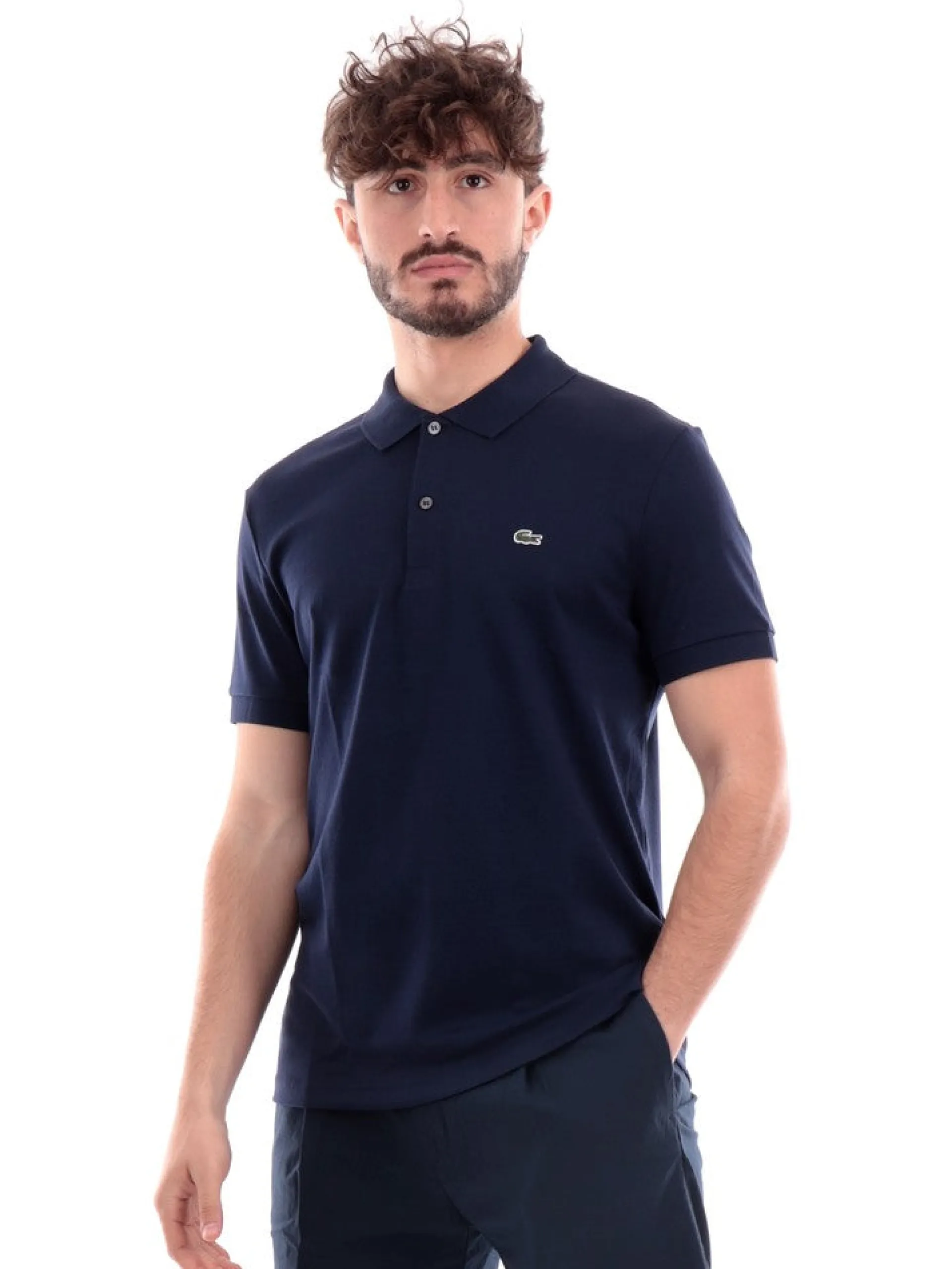 LACOSTE Polo*Polo blu da uomo DH2050