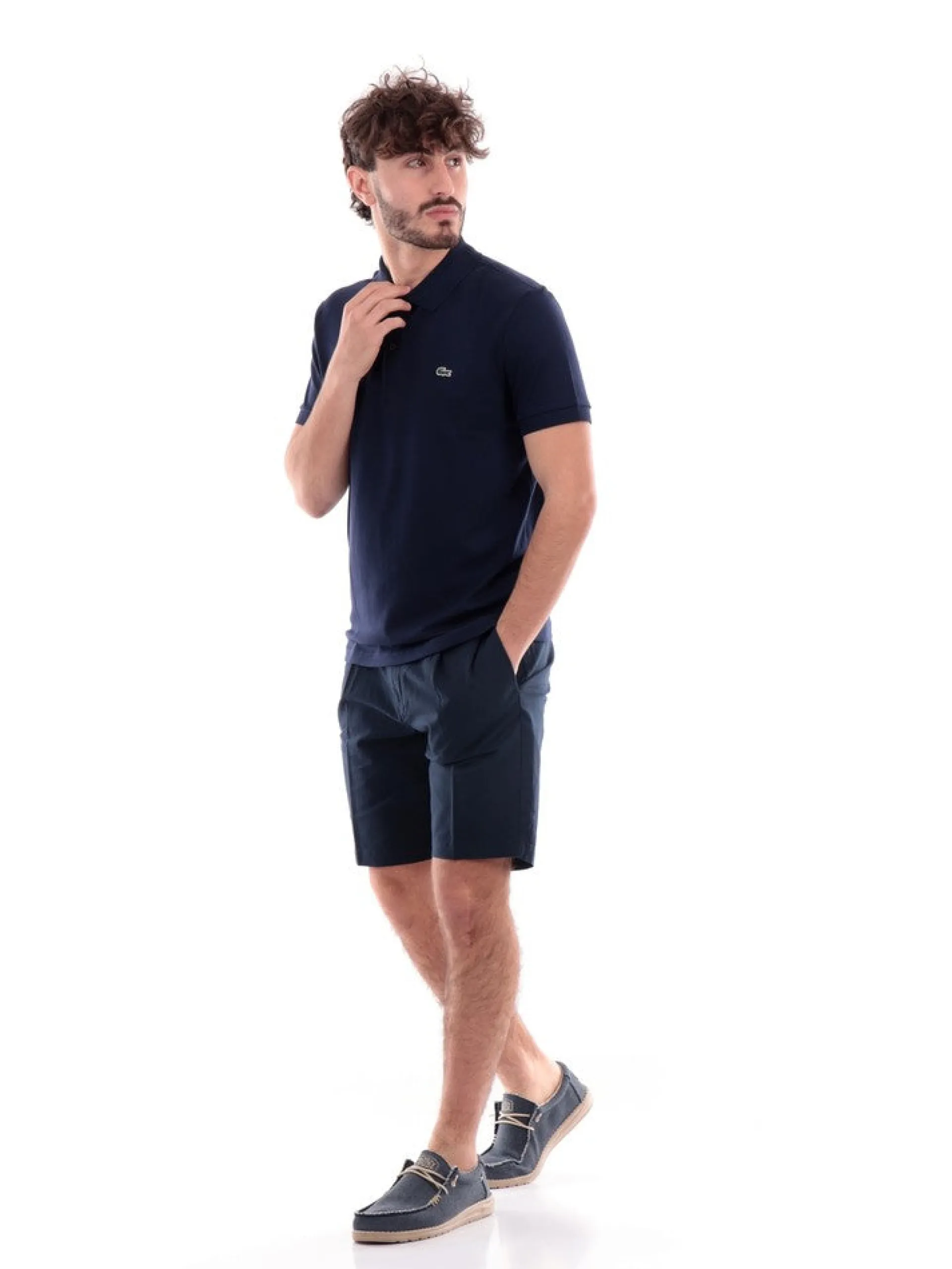 LACOSTE Polo*Polo blu da uomo DH2050