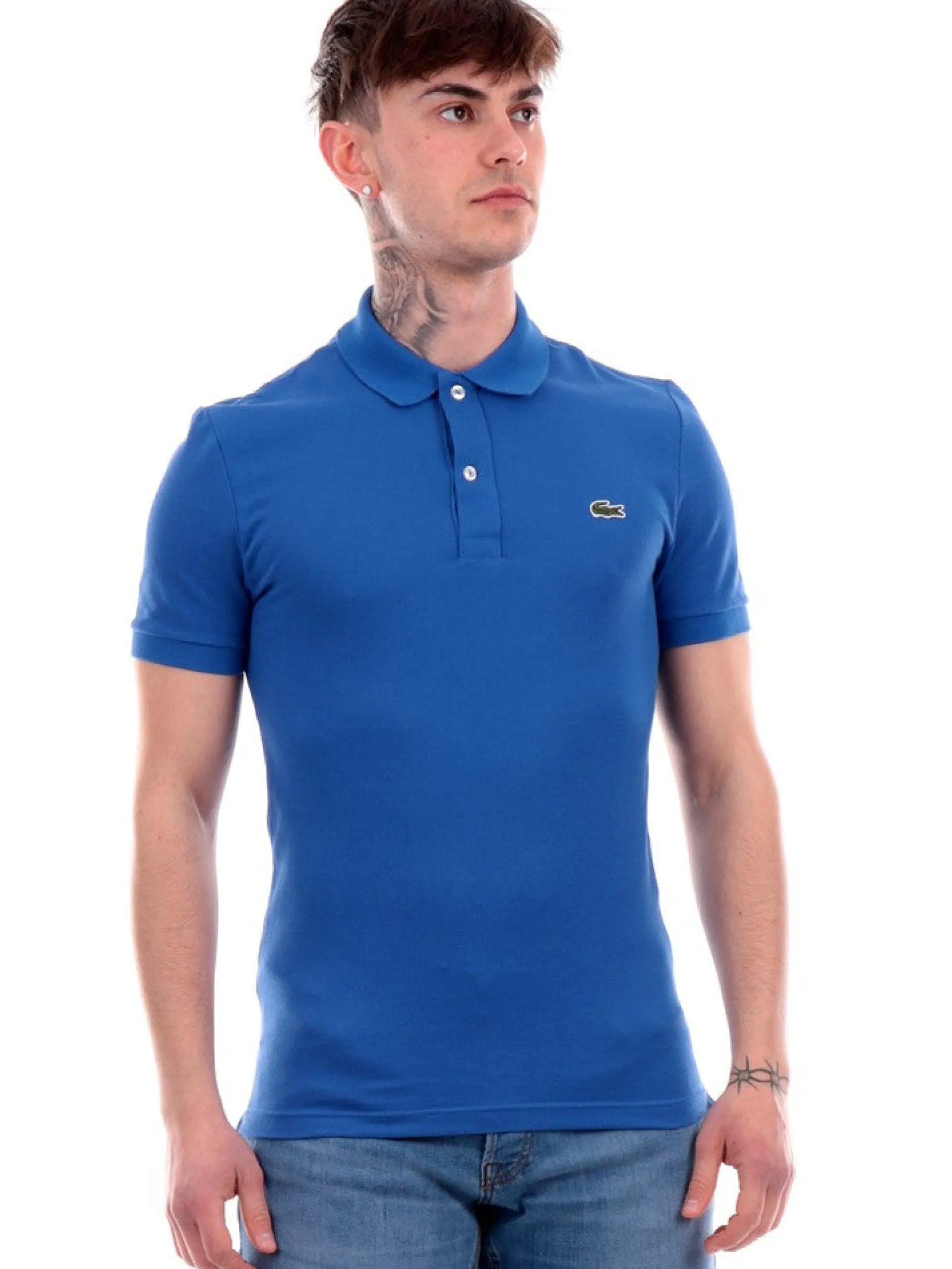 LACOSTE Polo*Polo blu da uomo Slim Fit PH4012