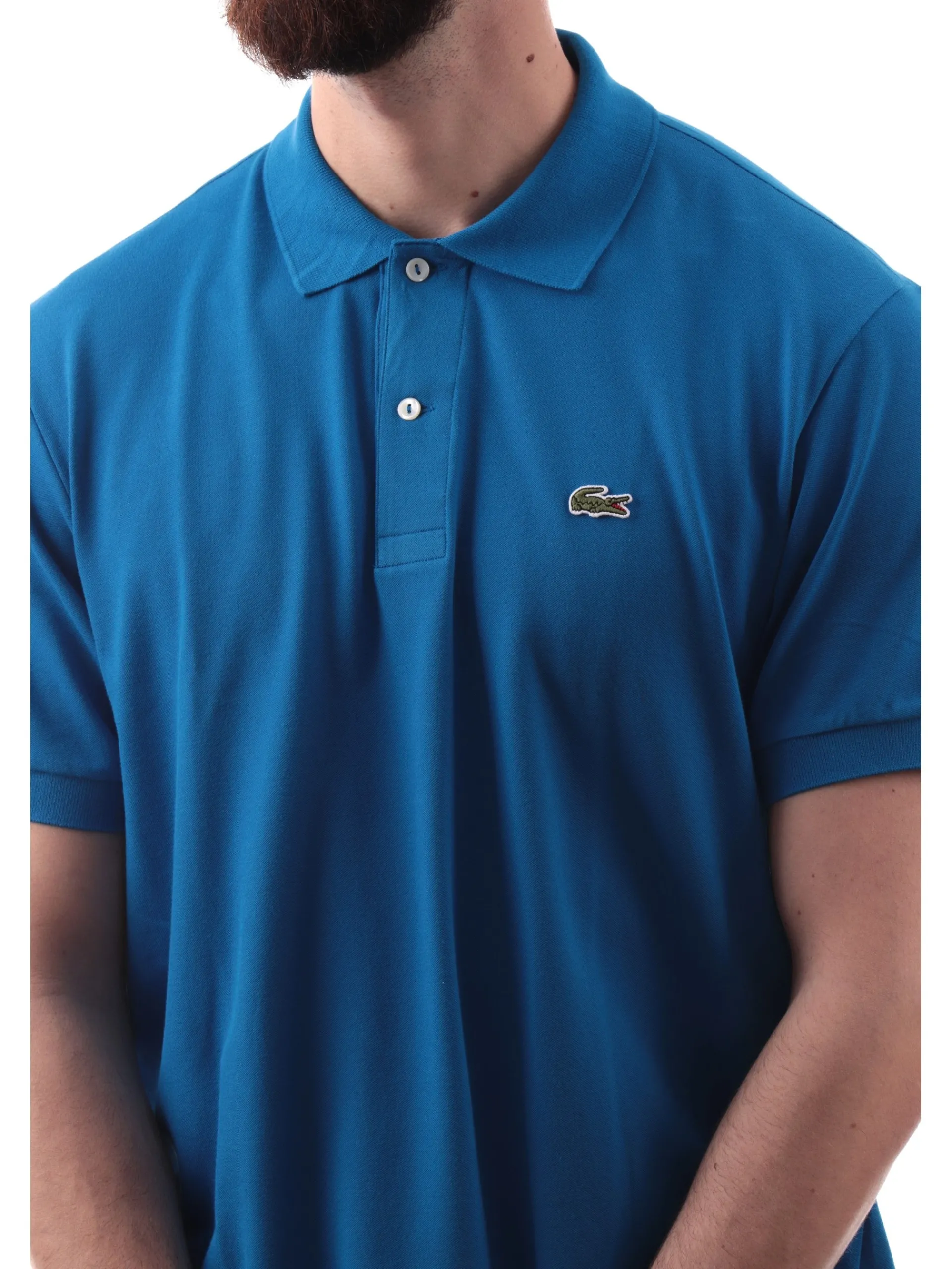 LACOSTE Polo*Polo blu maniche corte da uomo PH9851