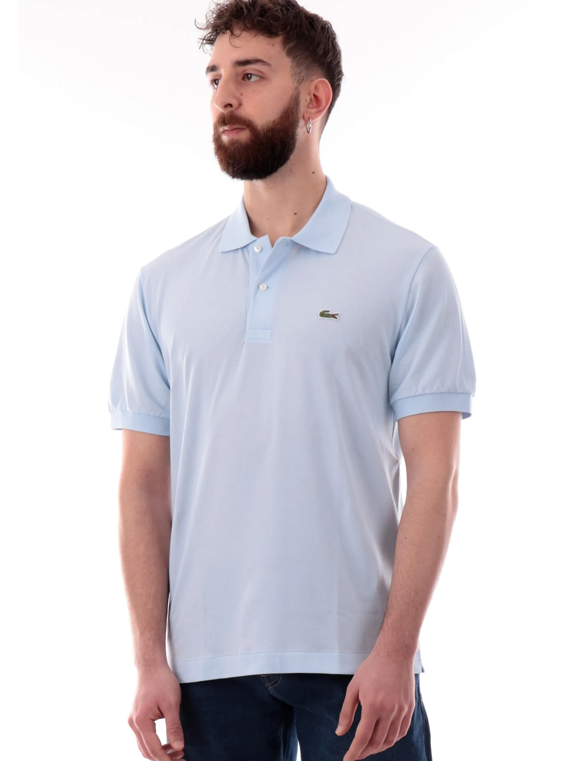 LACOSTE Polo*Polo celeste maniche corte da uomo PH9851