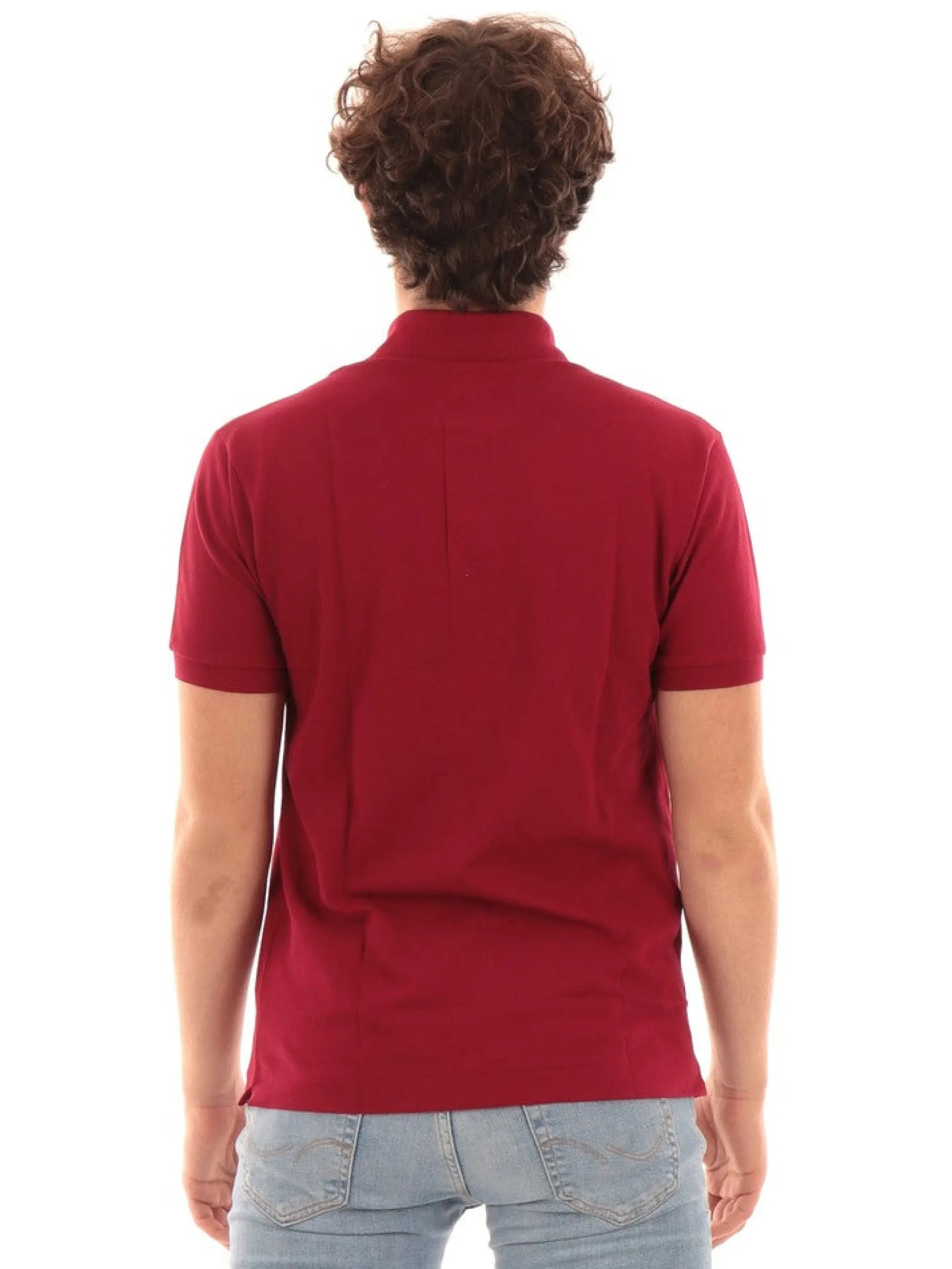 LACOSTE Polo*Polo da uomo bordeaux 1212
