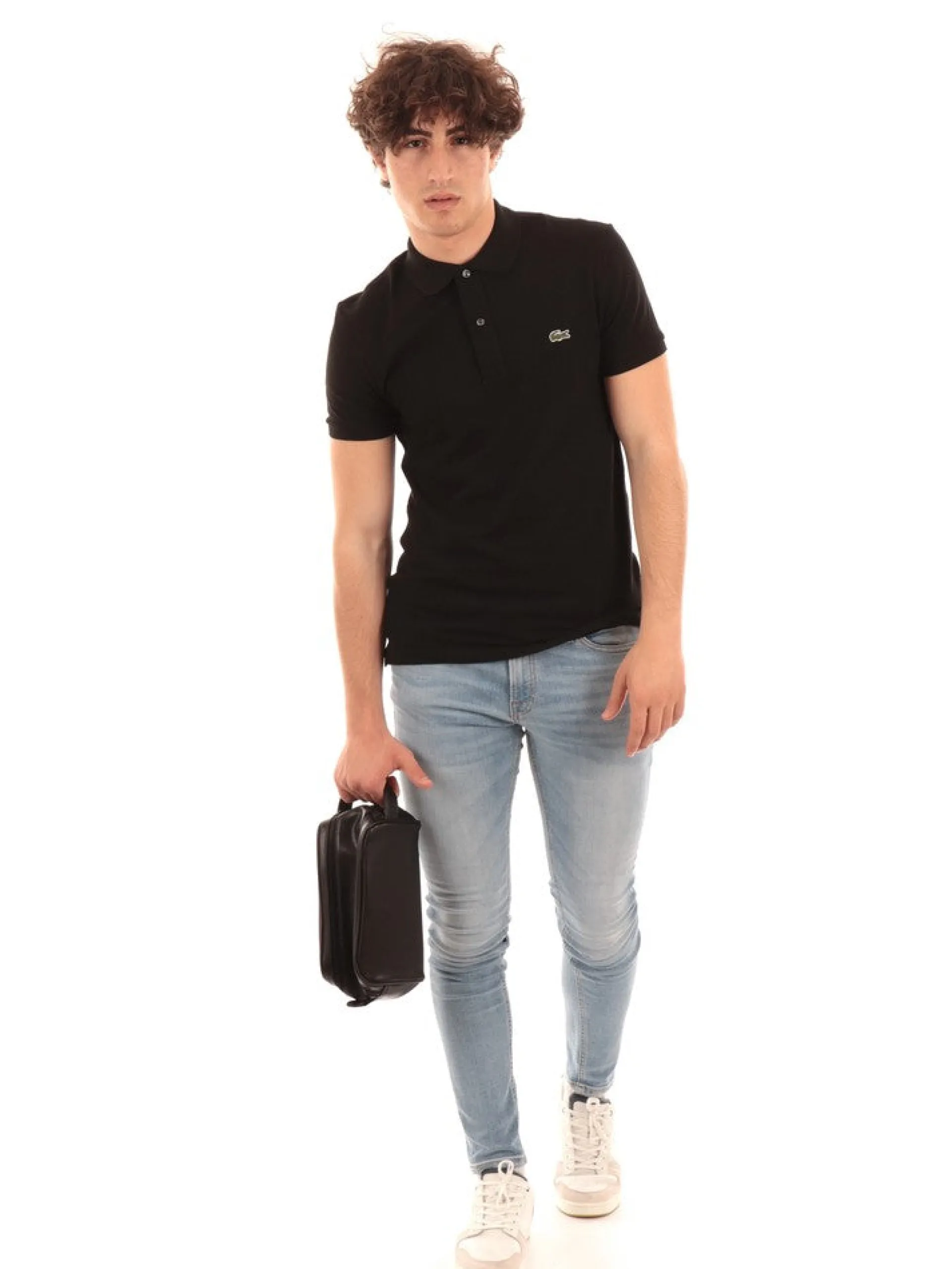 LACOSTE Polo*Polo da uomo nera PH4012