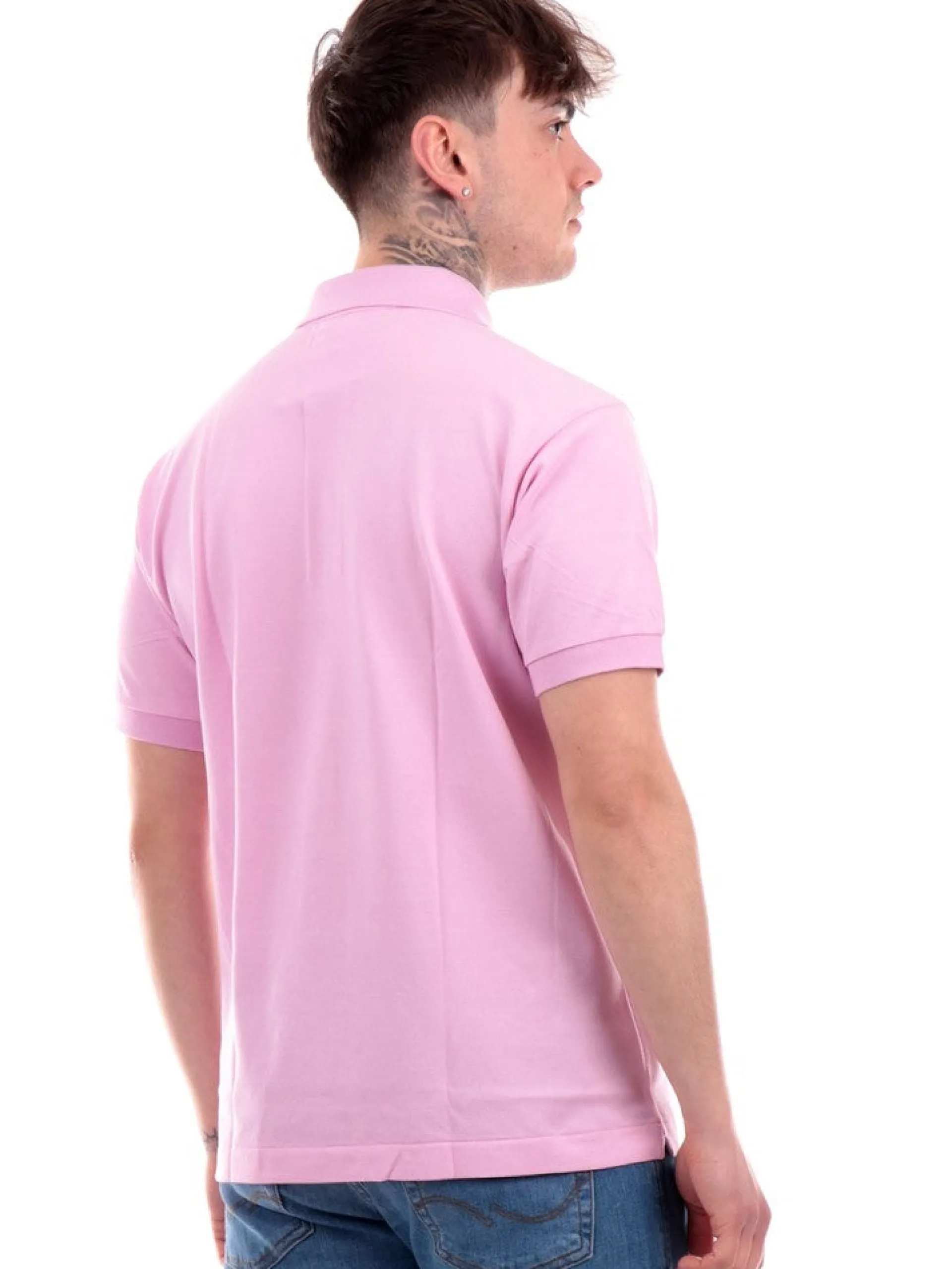 LACOSTE Polo*Polo rosa da uomo Classic Fit 1212