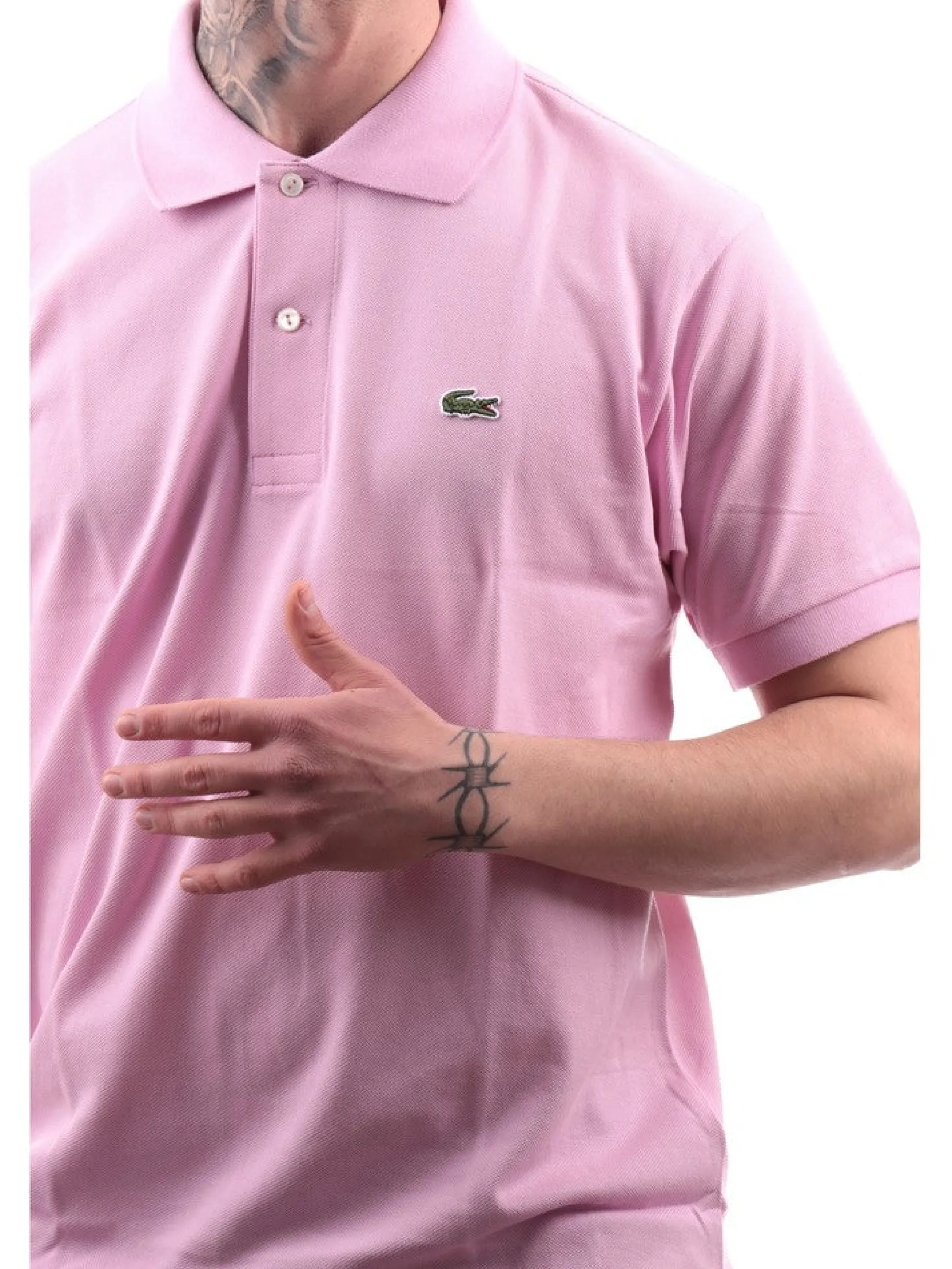 LACOSTE Polo*Polo rosa da uomo Classic Fit 1212