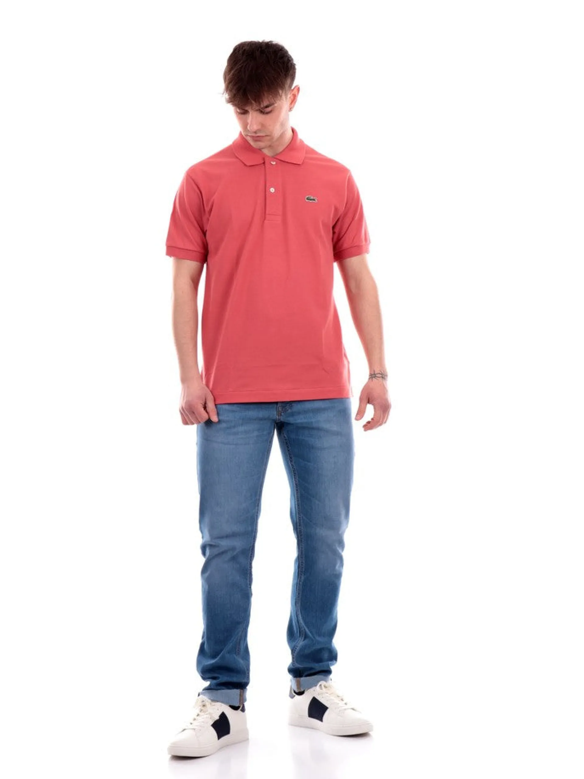 LACOSTE Polo*Polo salmone da uomo Classic Fit 1212