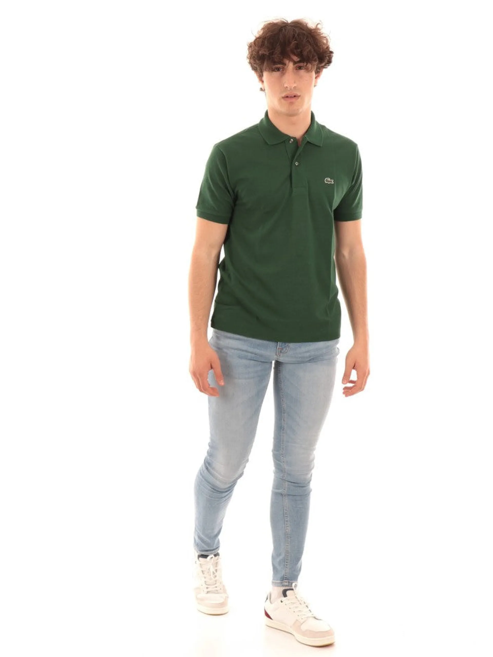 LACOSTE Polo*Polo verde da uomo 1212