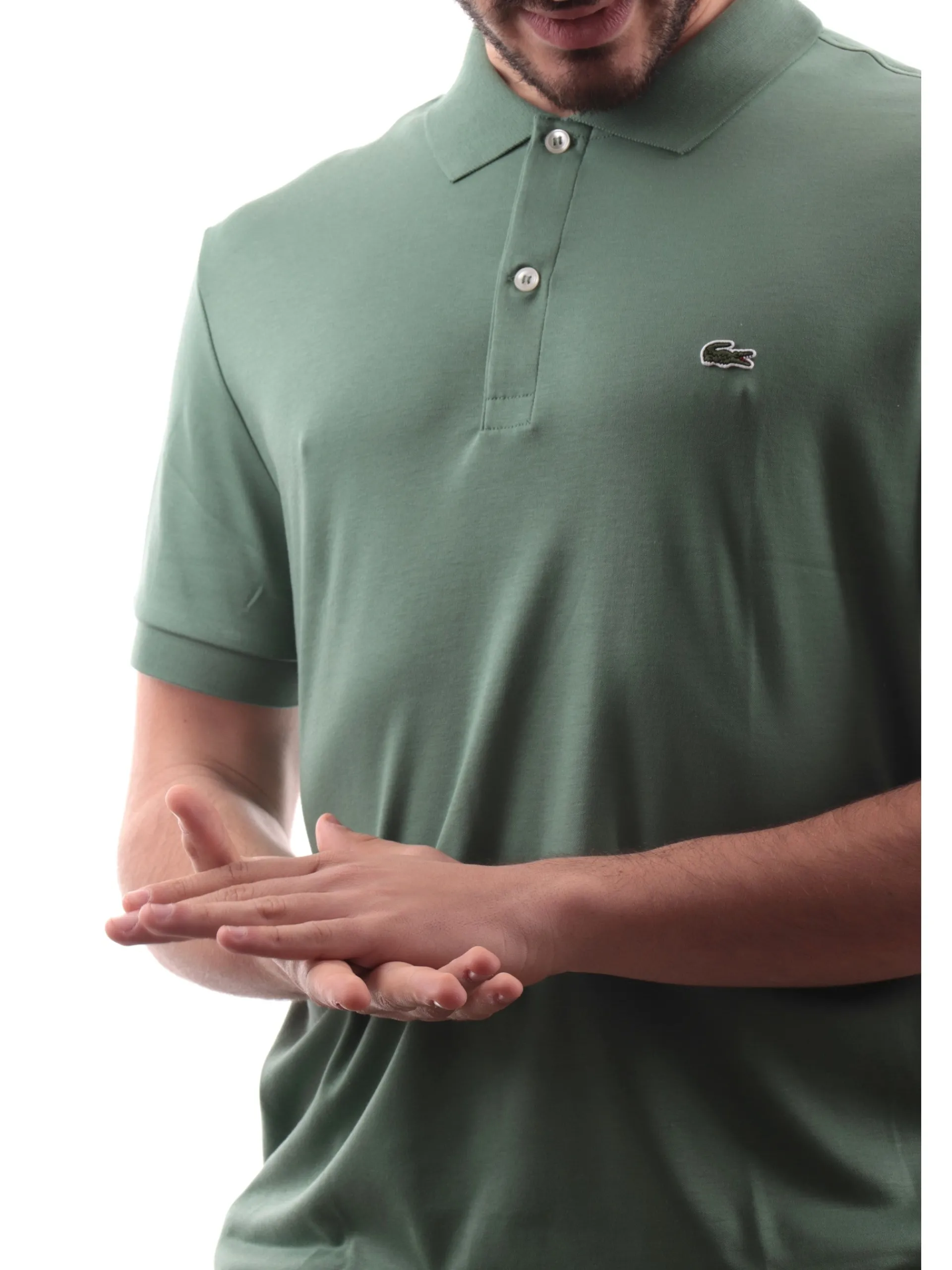 LACOSTE Polo*Polo verde da uomo DH2050