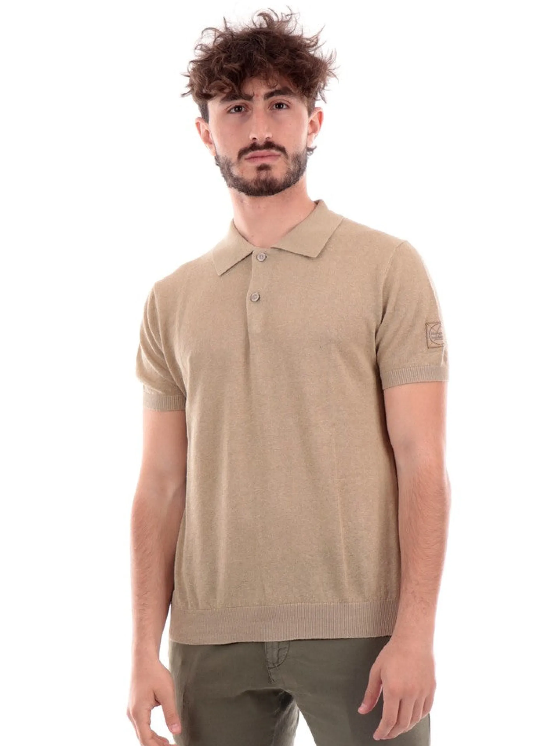 MURPHY & NYE Maglie*Polo Murphy&Nye beige da uomo M51800