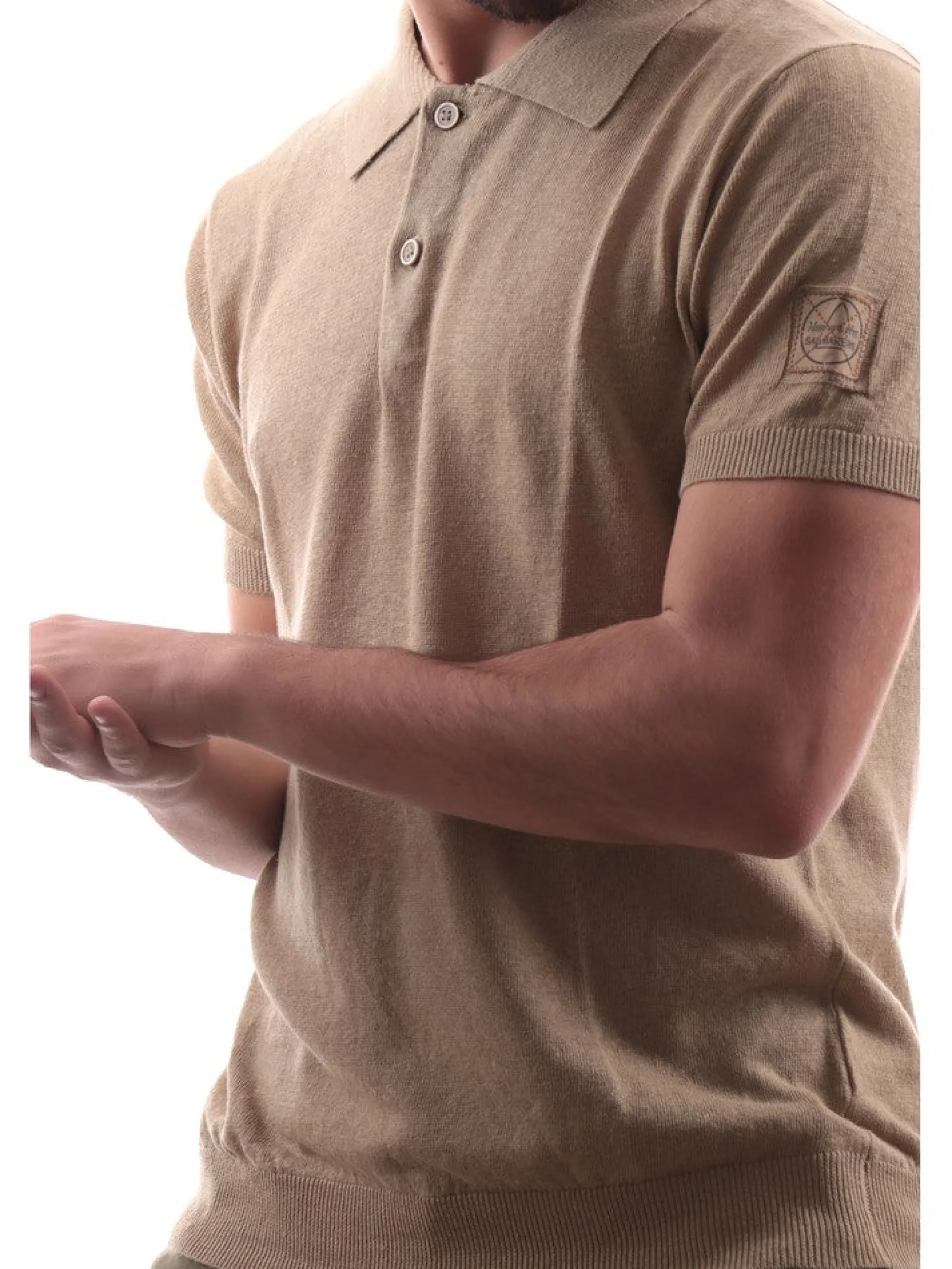 MURPHY & NYE Maglie*Polo Murphy&Nye beige da uomo M51800
