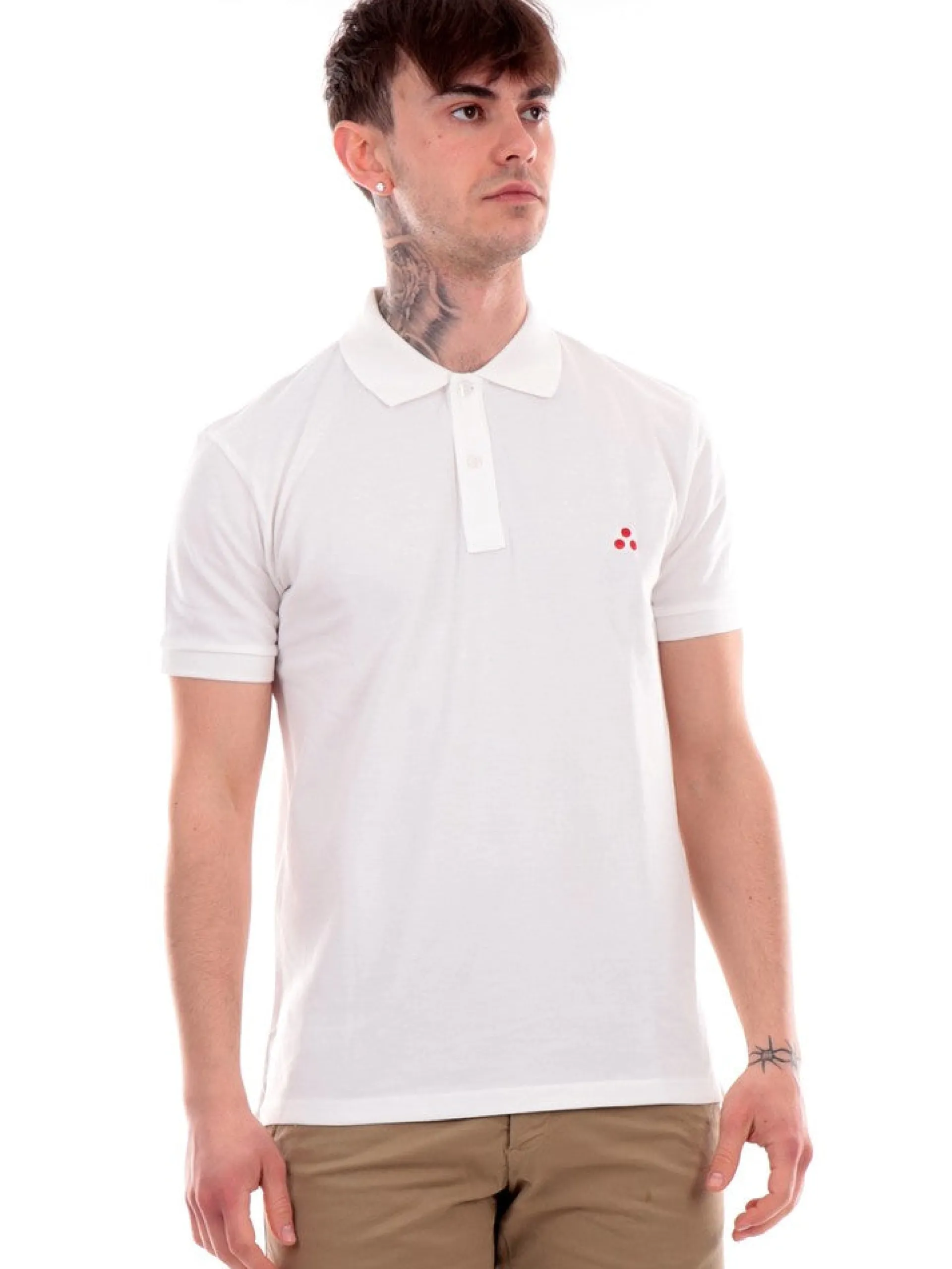 PEUTEREY Polo*Polo bianca da uomo Zeno 512099010603