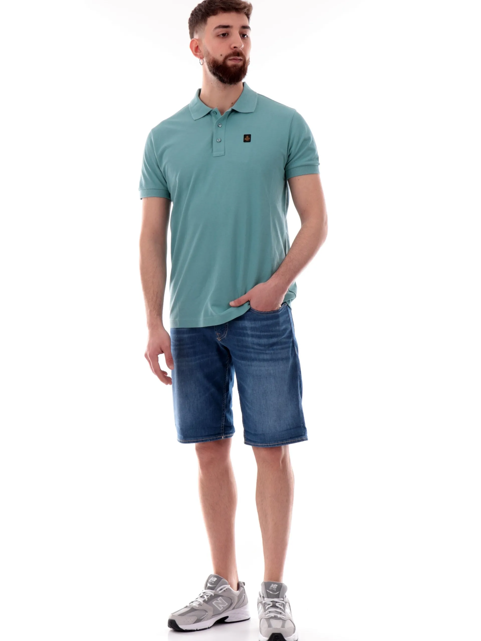 REFRIGIWEAR Polo*Polo verde da uomo Kurt Polo T25900