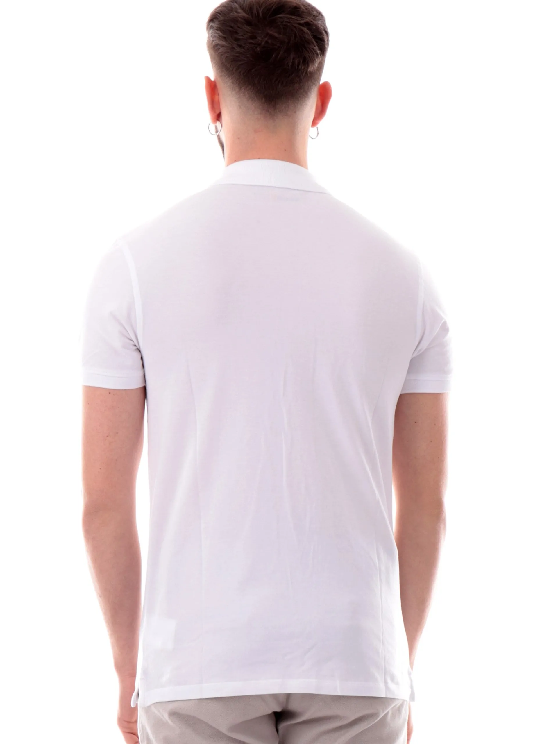 TIMBERLAND Polo*Polo bianca Millers River da uomo Slim Fit TB0A6BX4