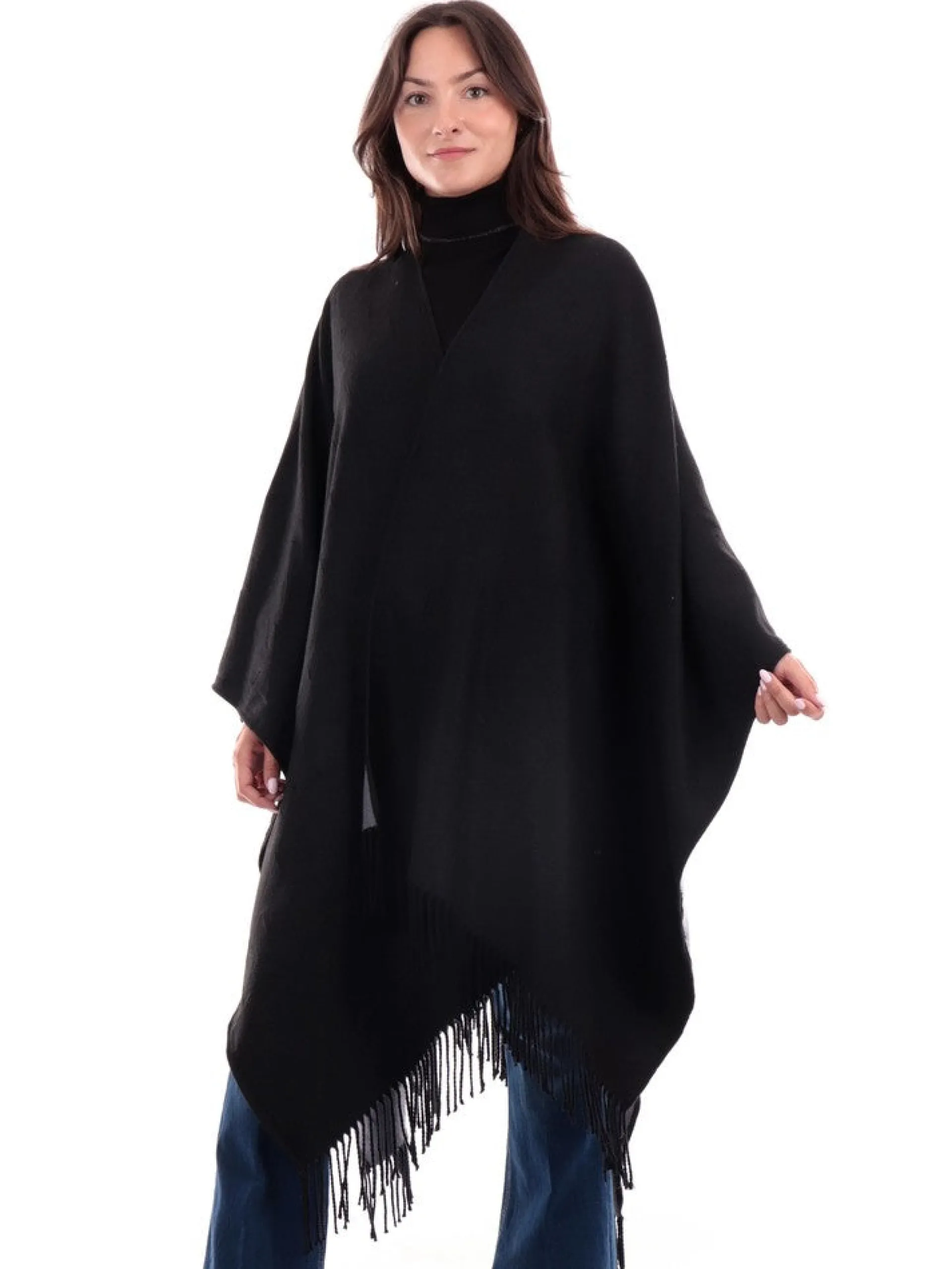 LIU JO MILANO Maglie*Poncho Liu Jo nero ricamato 2F3091T0300