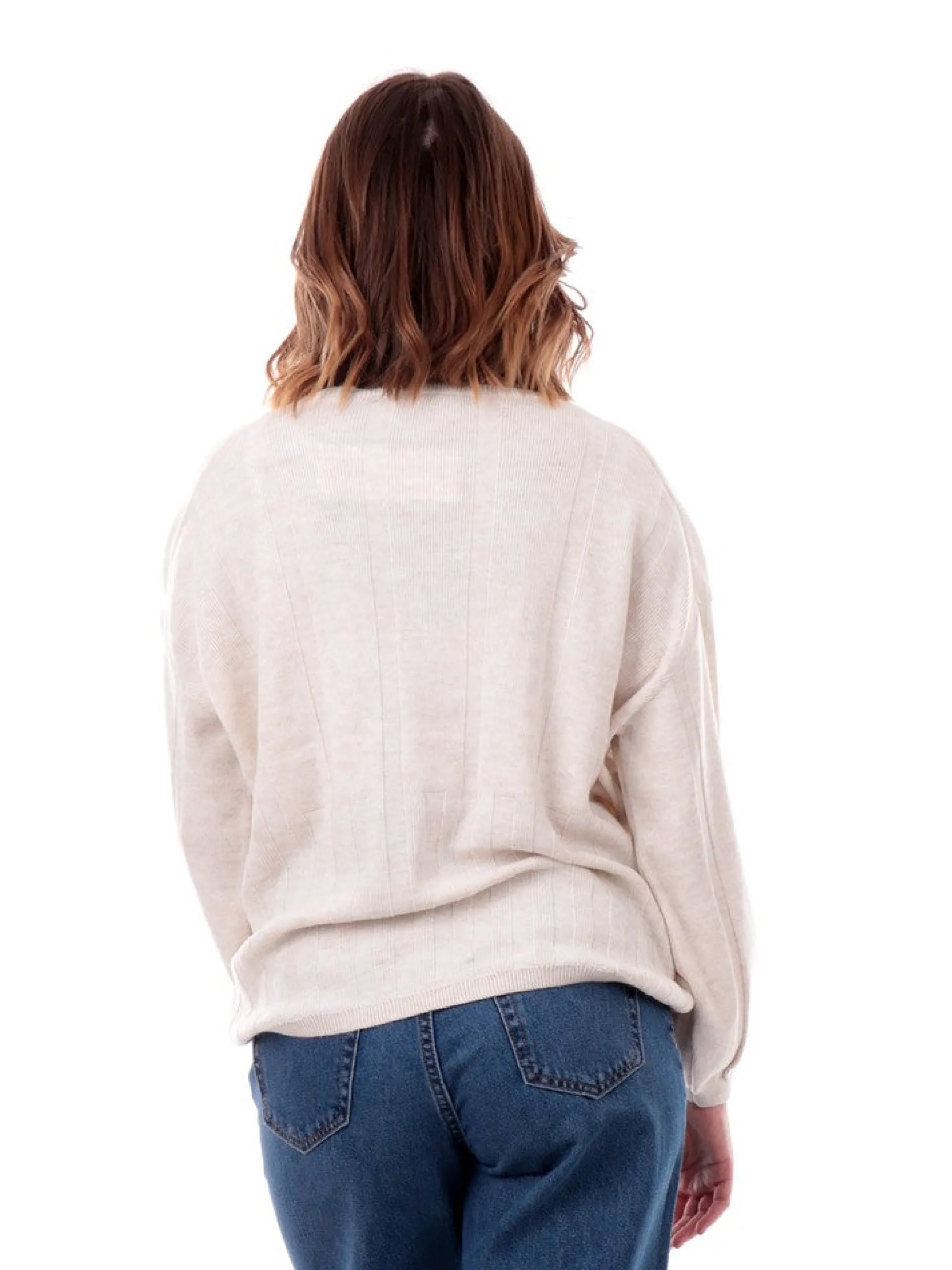 ONLY Maglie*Pullover beige da donna 15236369