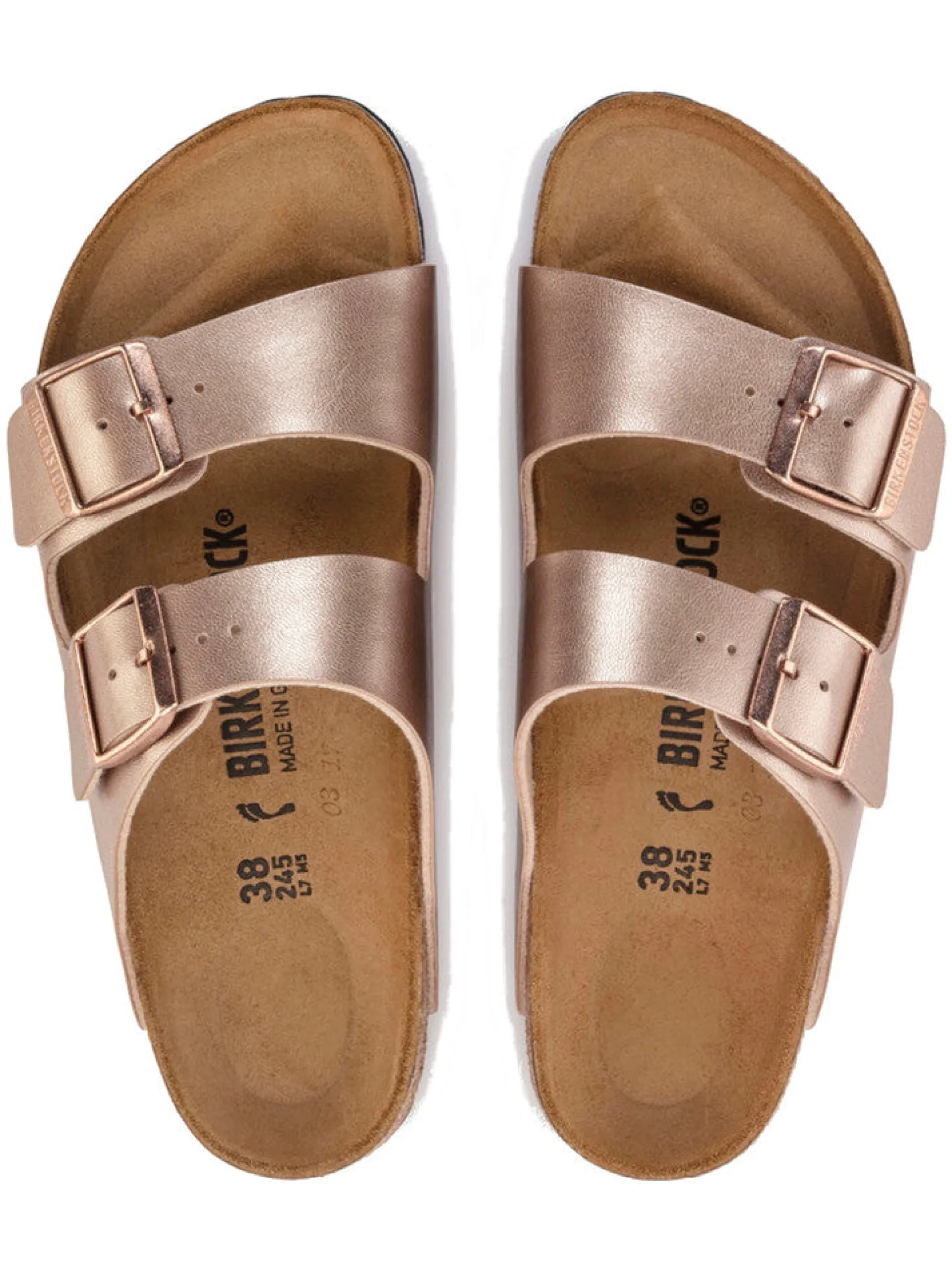 BIRKENSTOCK Sandali*Sandali Arizona rosa cipria da donna 1023960