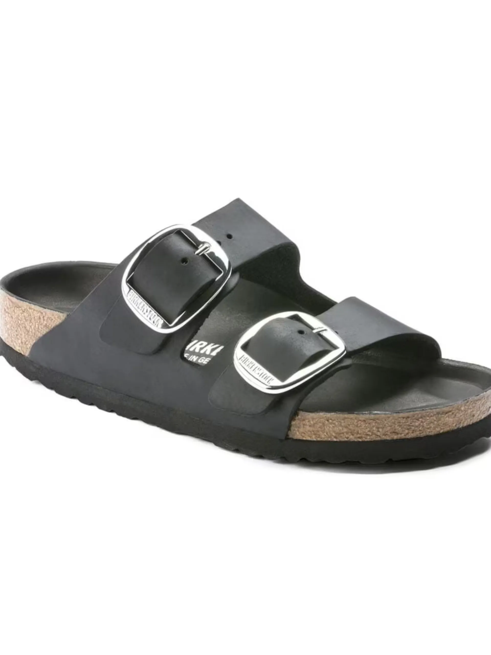 BIRKENSTOCK Sandali*Sandali in pelle neri da donna Arizona Big Buckle 1011075