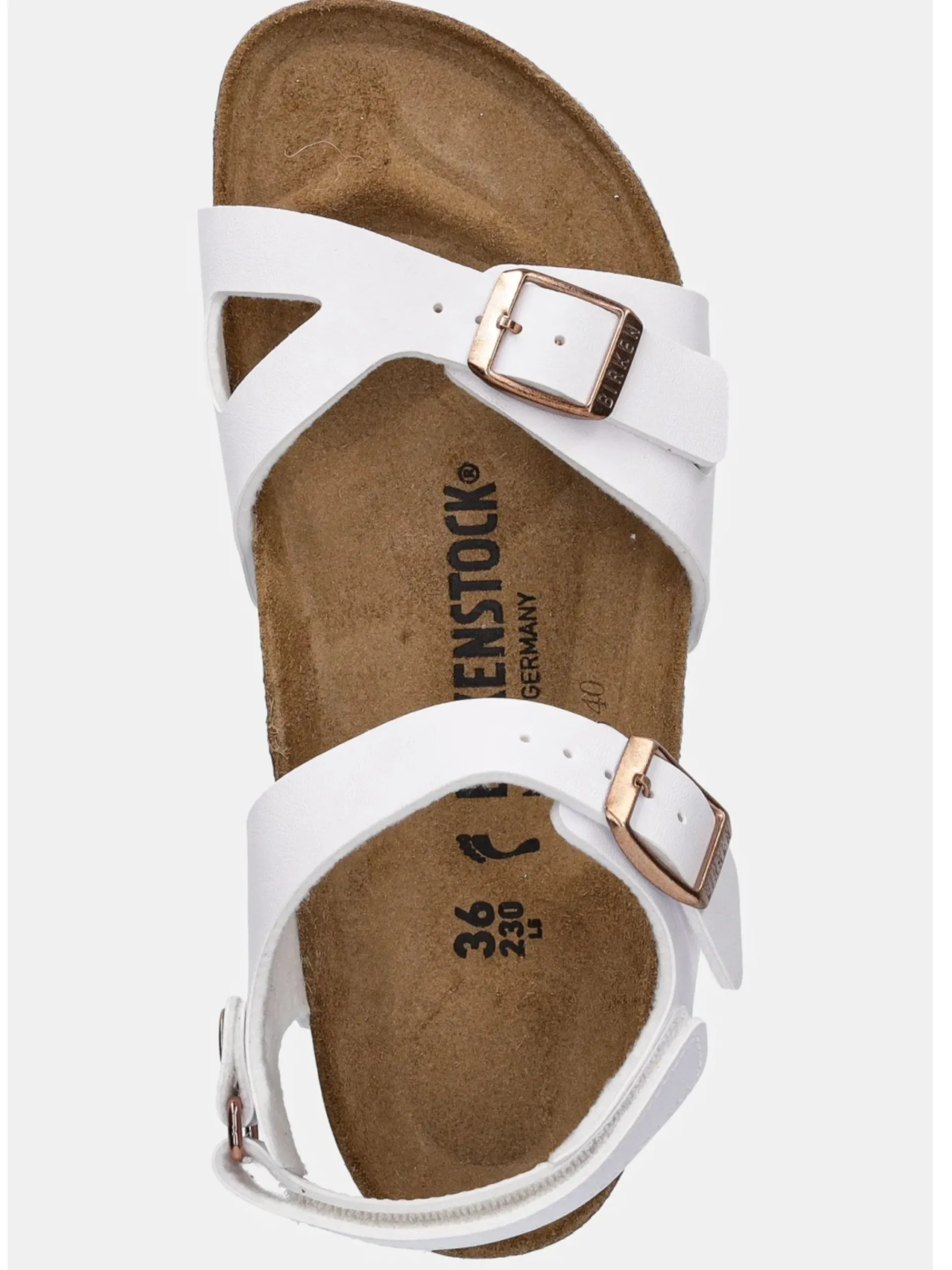 BIRKENSTOCK Sandali*Sandali Rio AS Kids bianchi 1029454