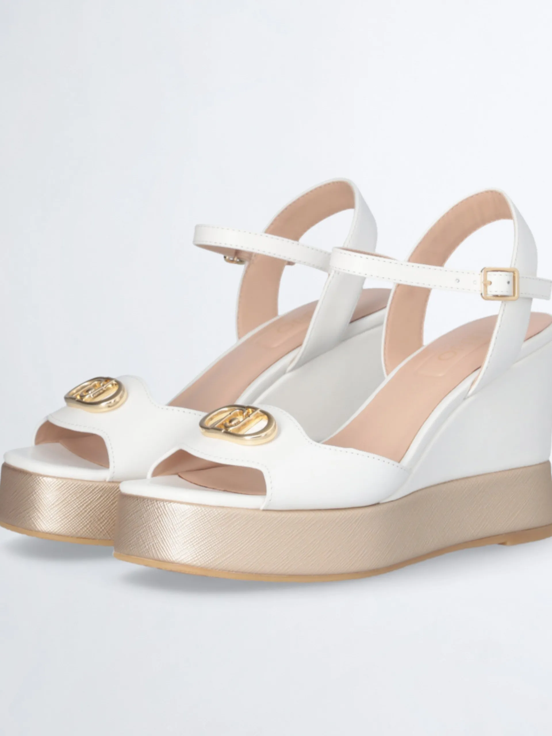 LIU JO SPORT Sandali*Sandali Liu Jo Karen 11 bianchi da donna suola platform SA5117P0102