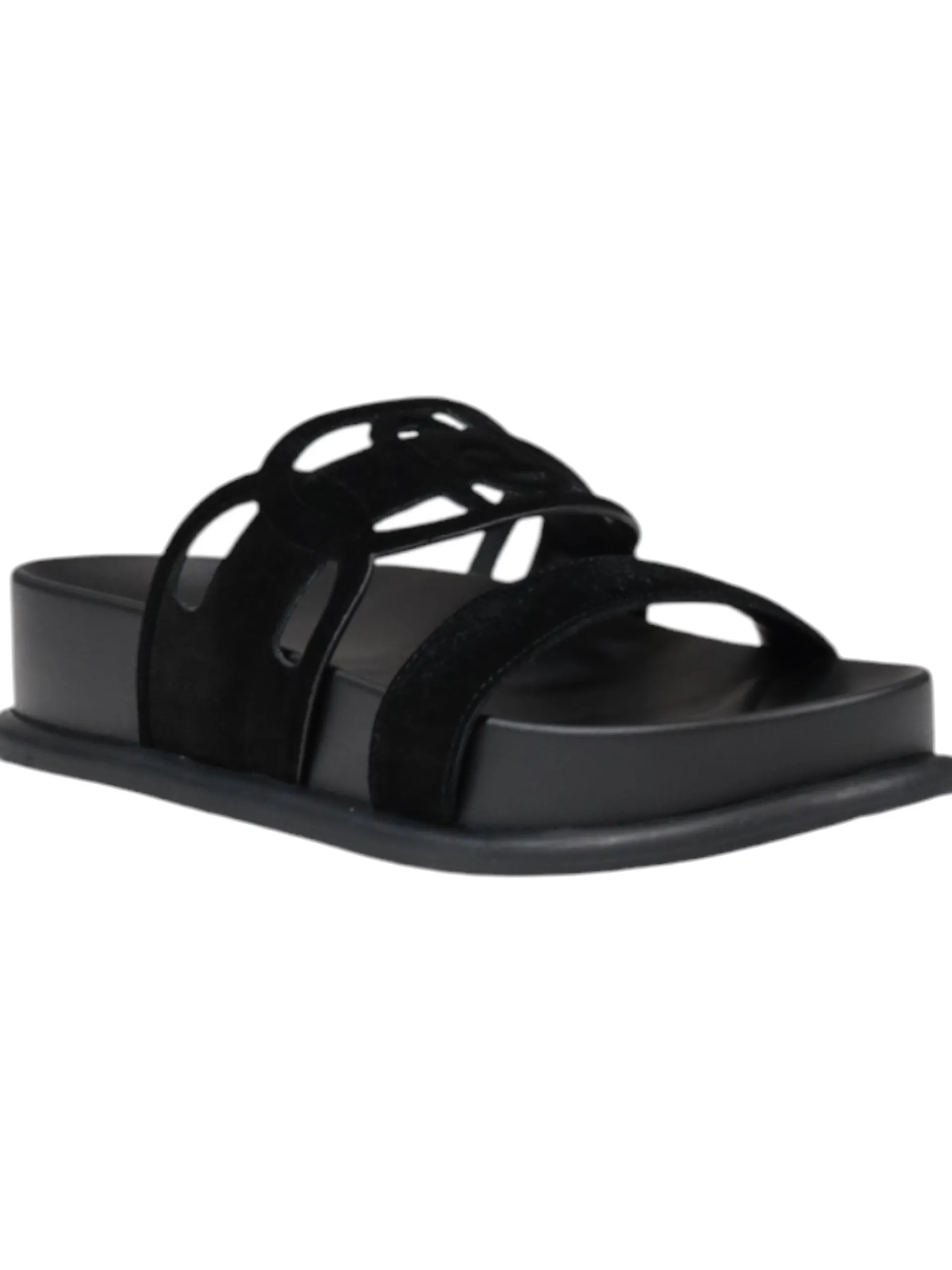 LIU JO SPORT Sandali*Sandali Liu Jo Loren 06 neri da donna nubuck SA5125PX002