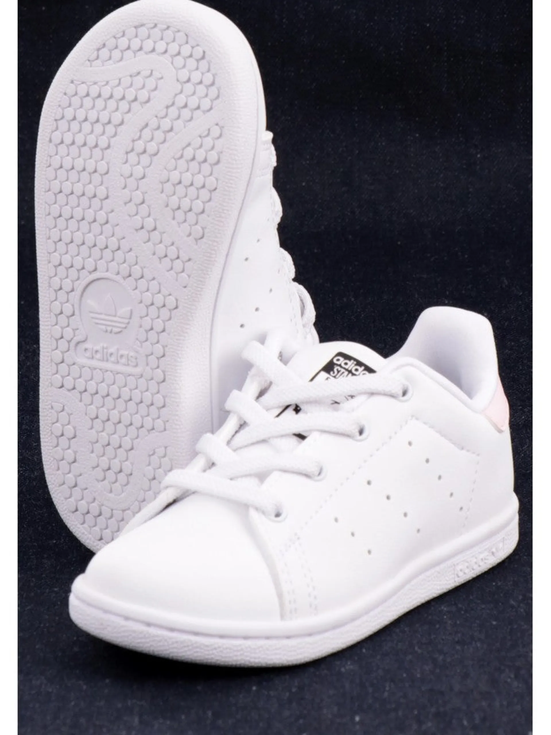 ADIDAS ORIGINALS Sneakers*Scarpe Adidas bianche da bambina Stan Smith EL I GY42