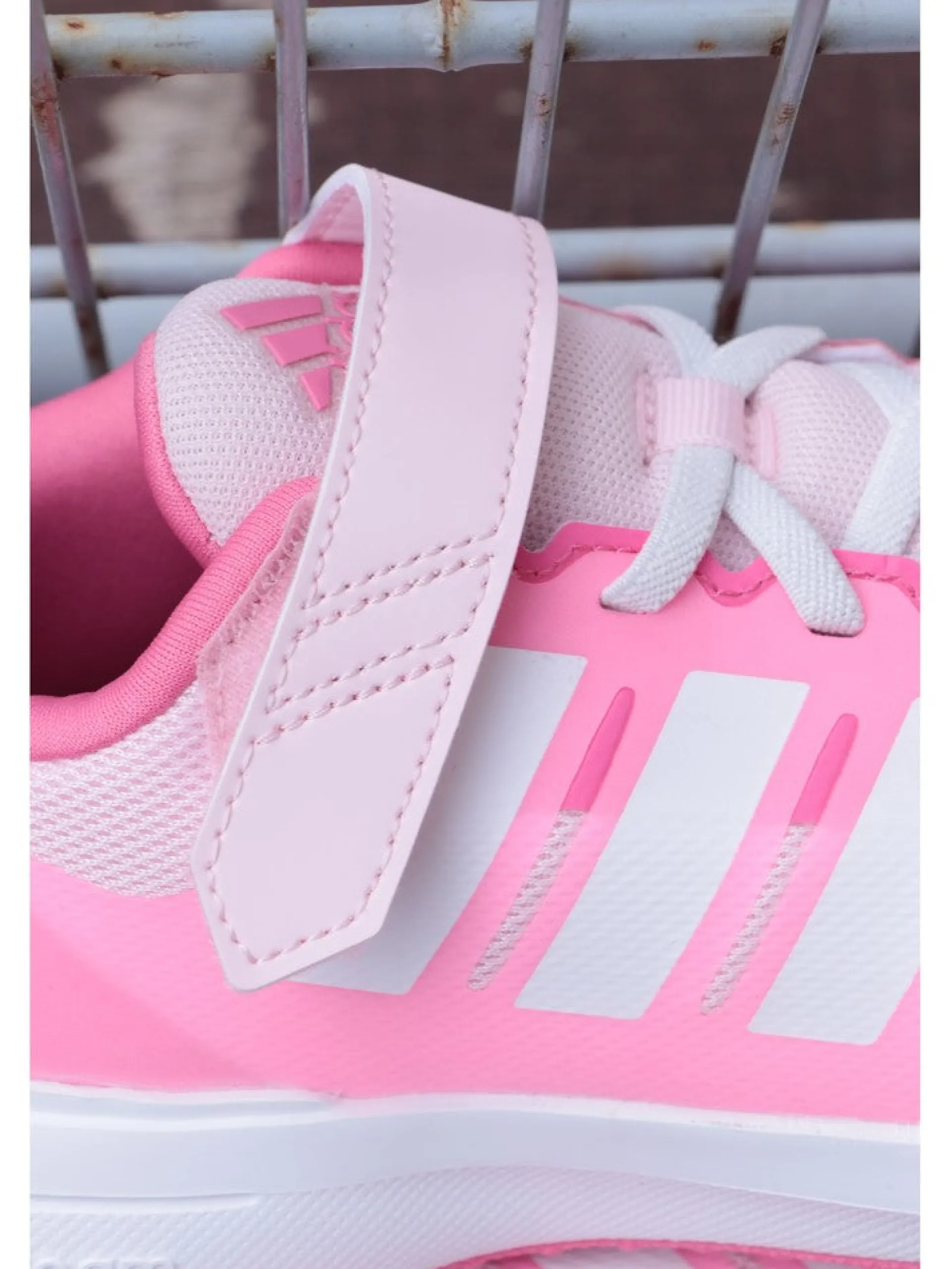 ADIDAS EQUIPMENT Sneakers*Scarpe Adidas rosa da bambina con velcro FortaRun 2.0 IG53