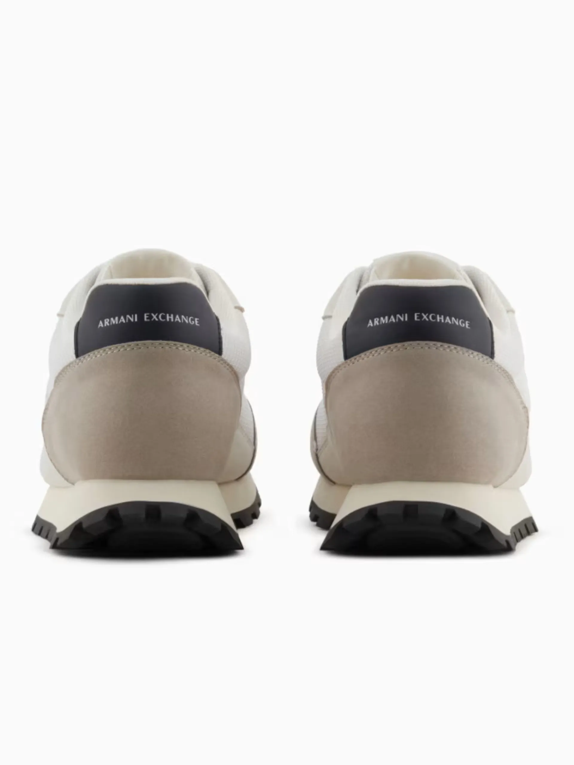 ARMANI EXCHANGE Sneakers*Scarpe AX beige da uomo inserti in tessuto traspirante XUX263XV942